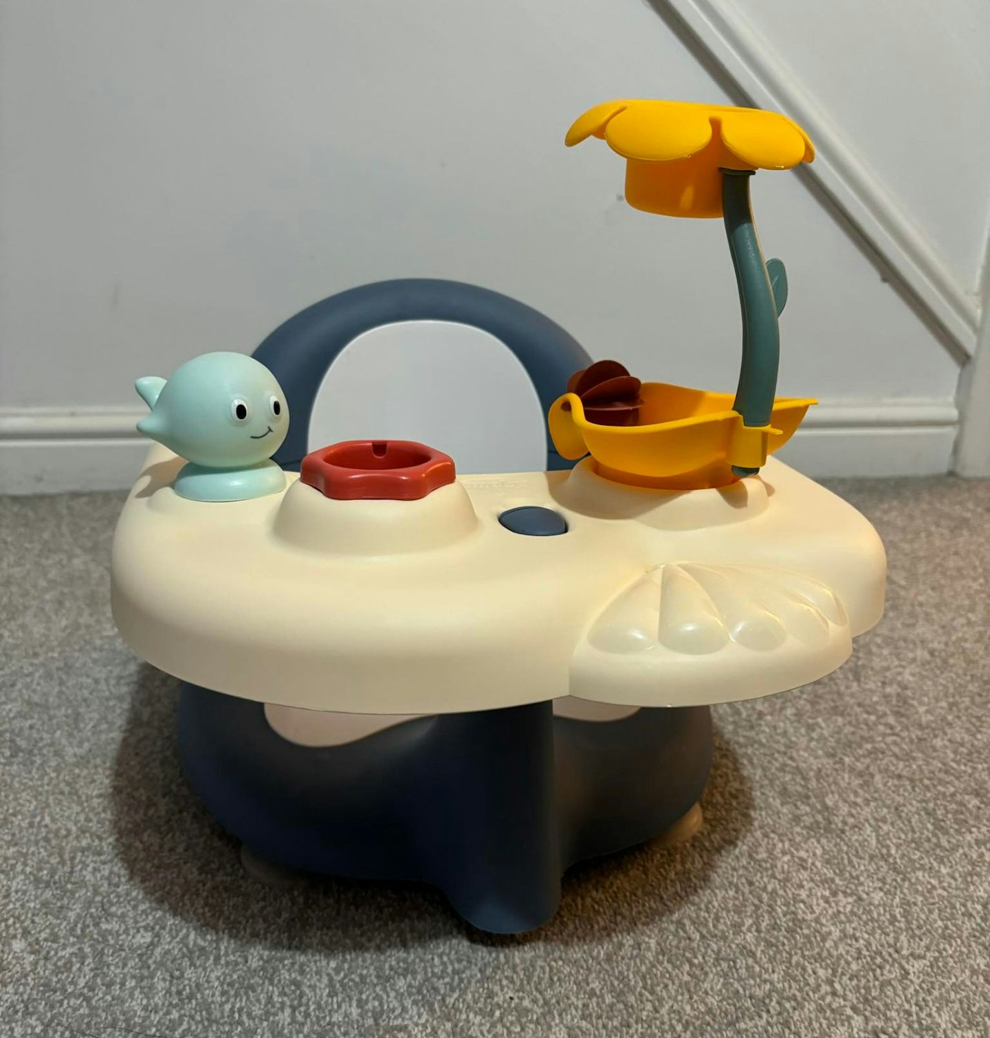 Little Smoby 2 in 1 Baby Bath Time Seat and Activity Table