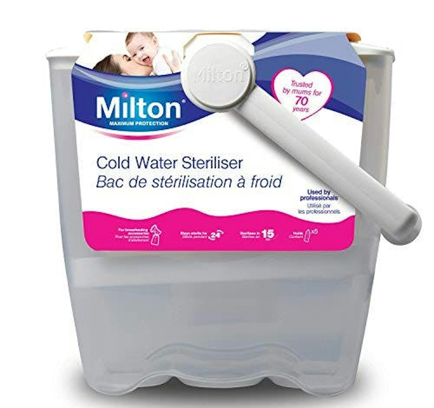 Best baby sterilisers Milton Cold Water Steriliser