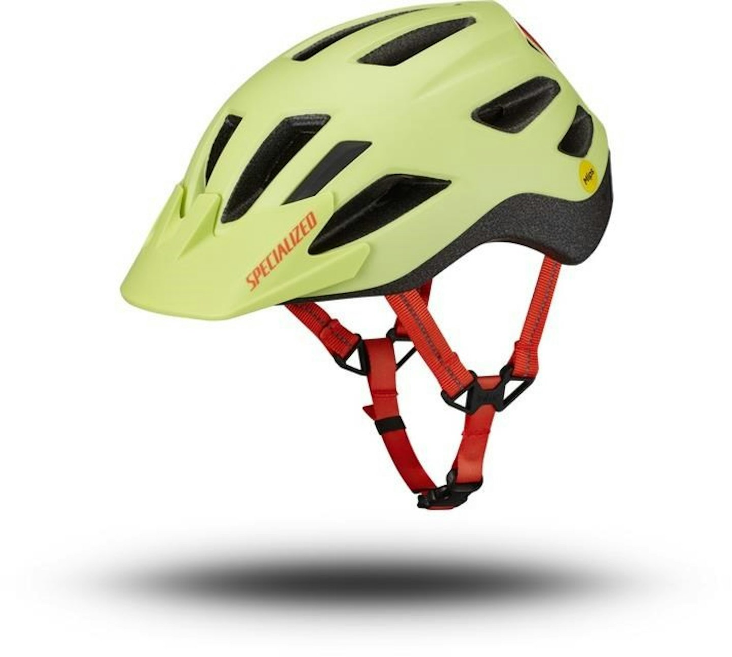 Specialized Shuffle LED Mips Kids Helmet lime green