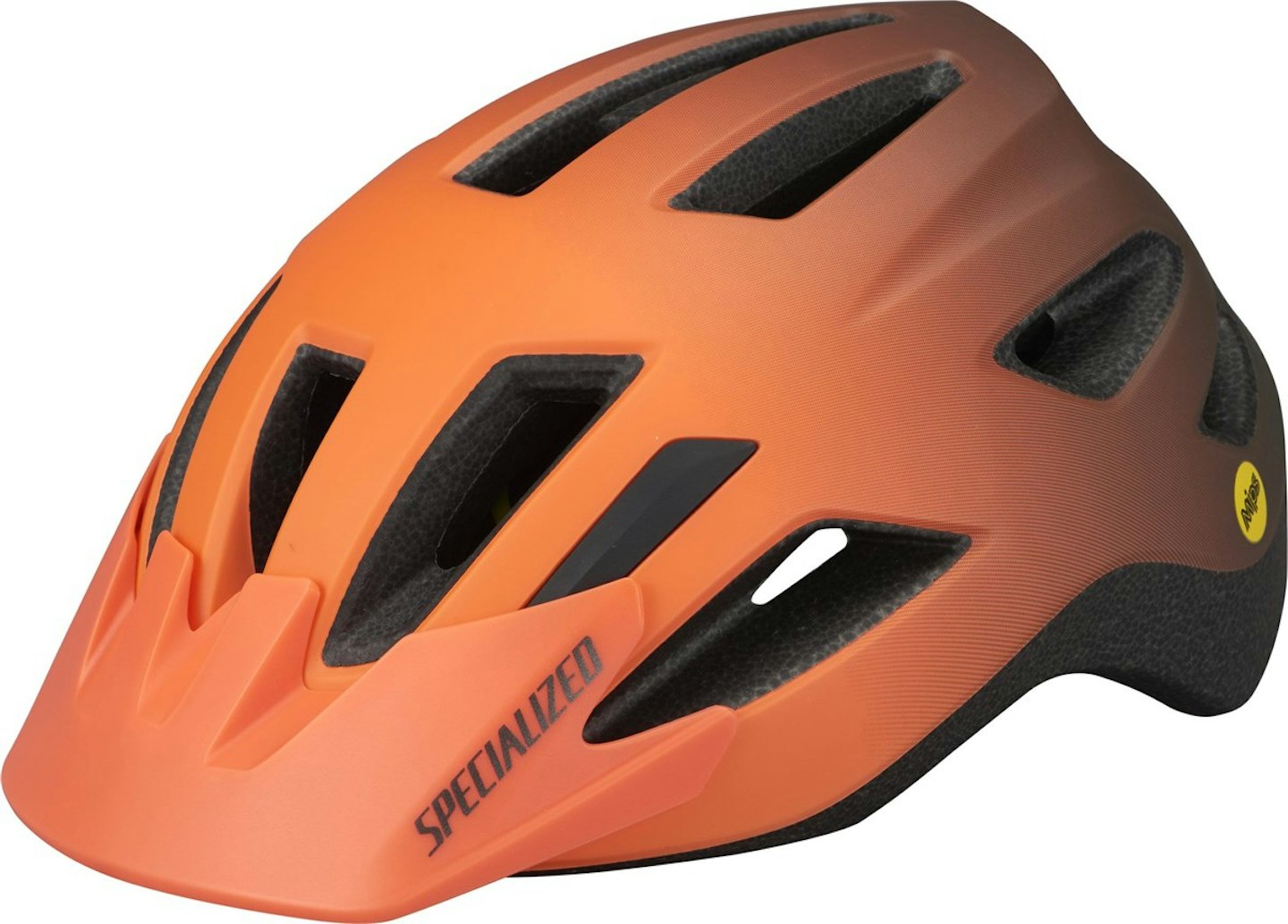 Specialized Shuffle LED Mips Kids Helmet orange and black
