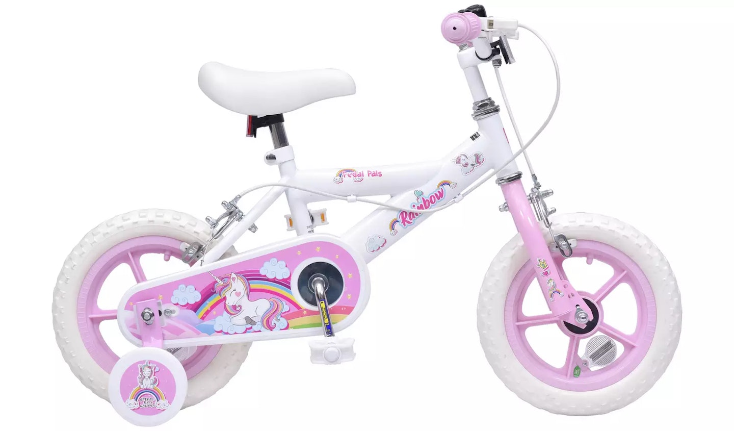 unicorn rainbow bike