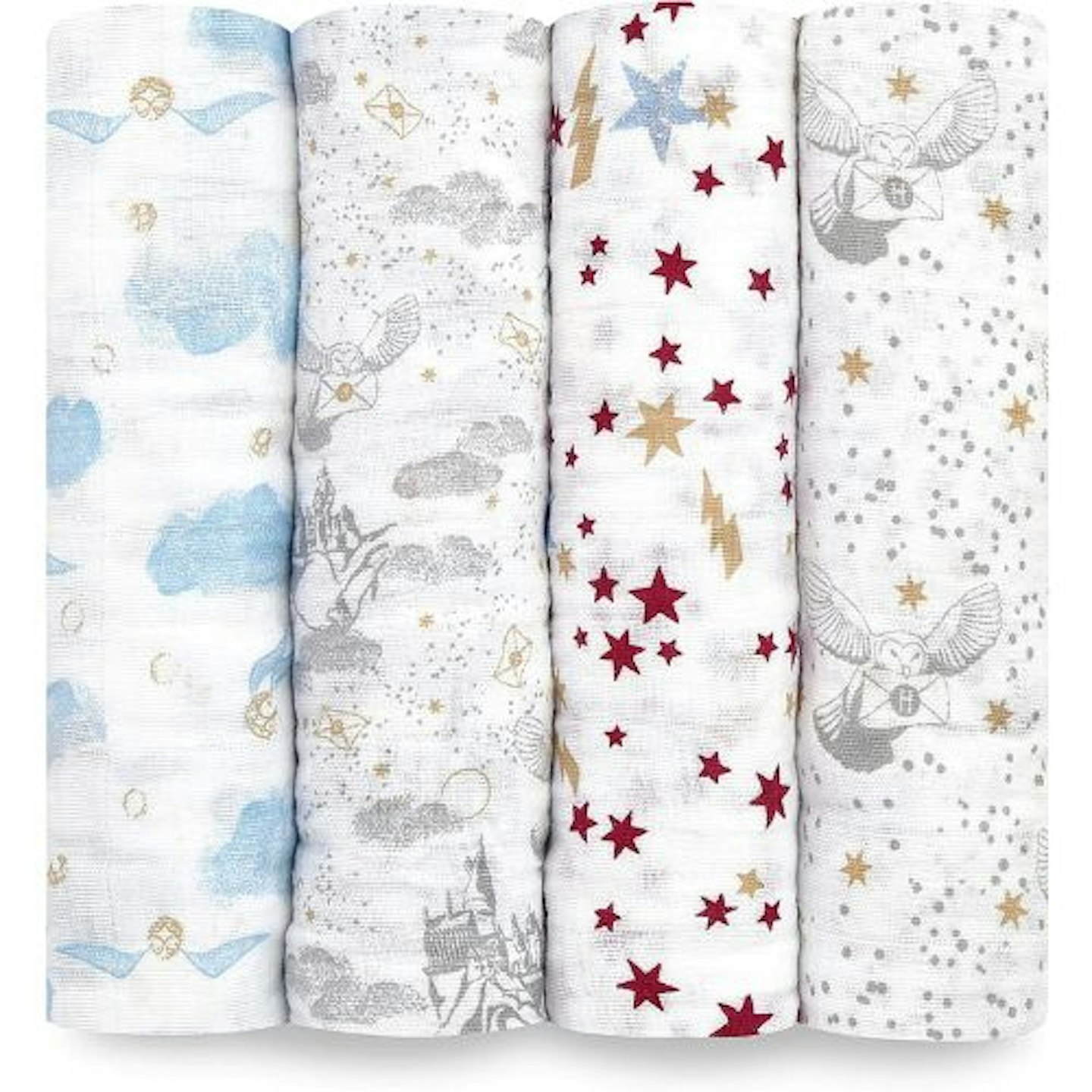 aden + anais Harry Potter Blanket - Pack of 4