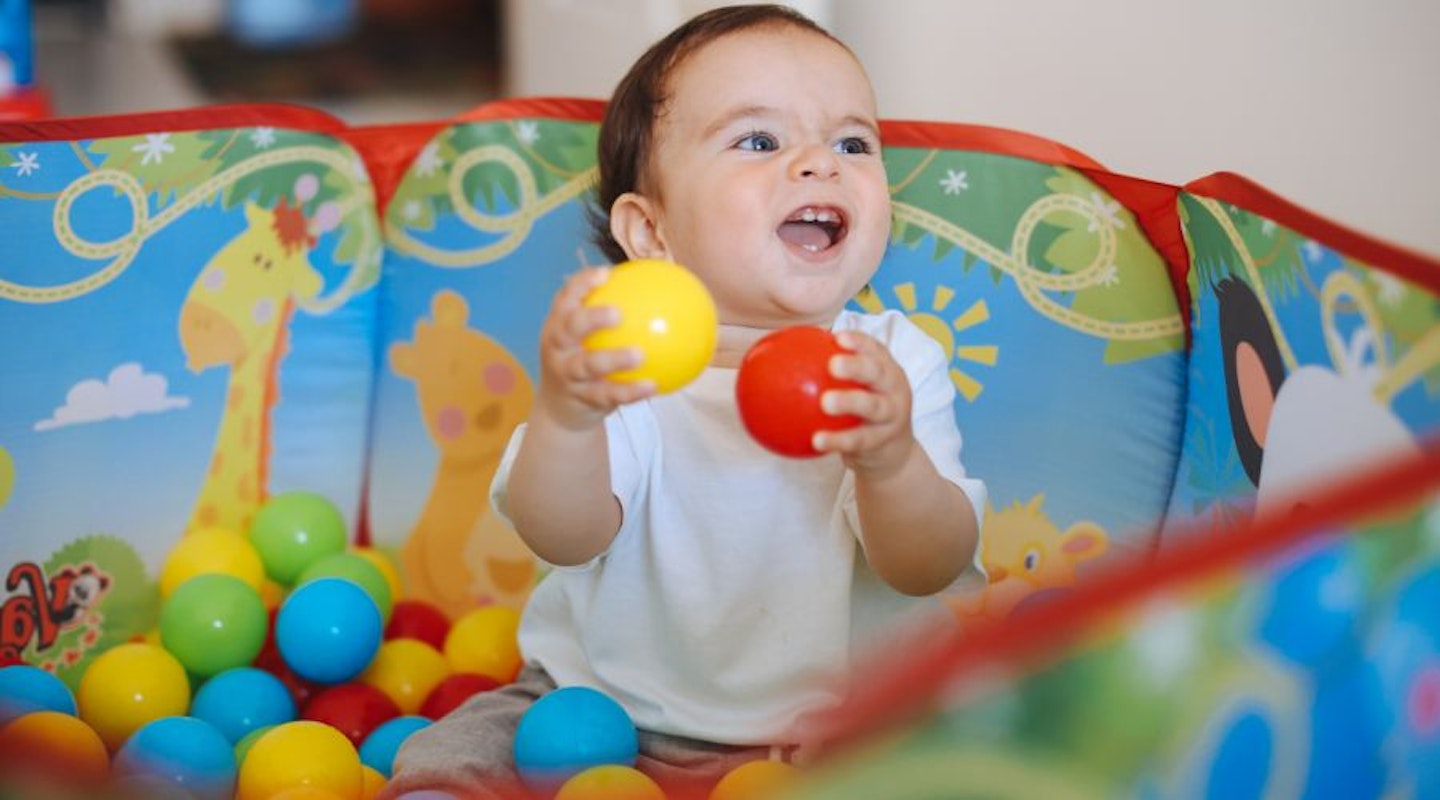 When Do Babies Start Holding & Playing With Toys?