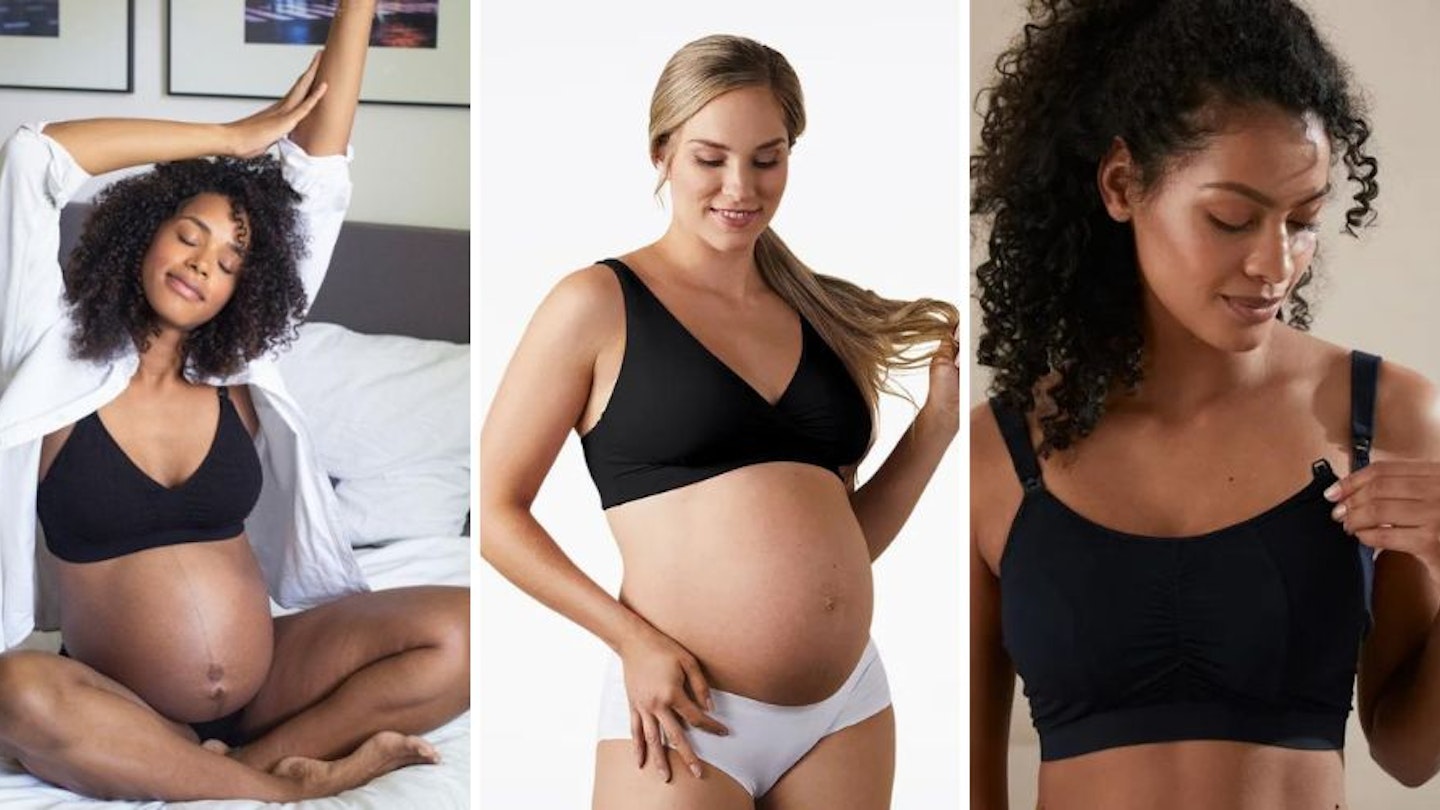 A selection of the best maternity sleep bras