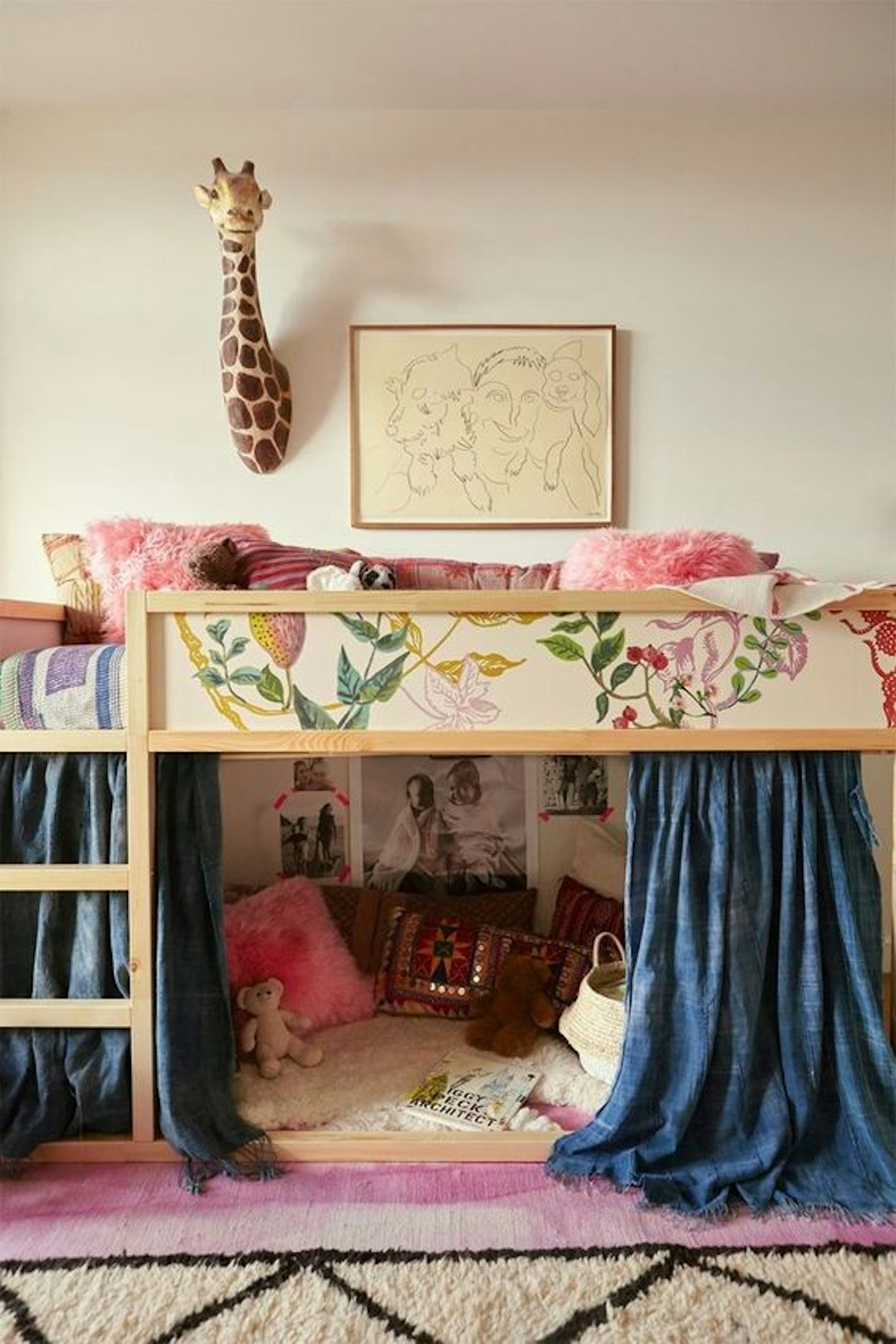 Animal themed den bed