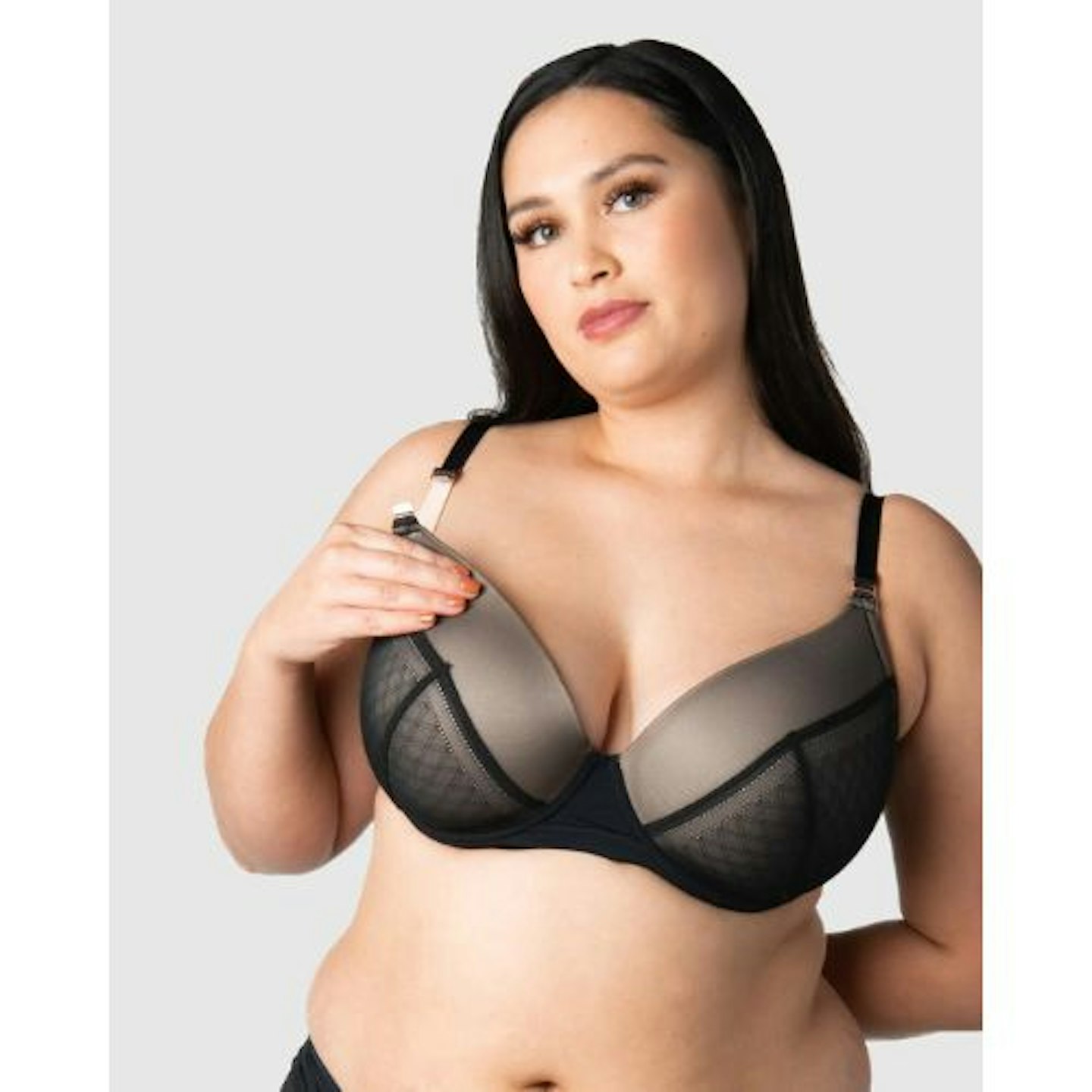 Lunar Eclipse Plunge Flexi Wired Nursing Bra D-HLunar Eclipse Plunge Flexi Wired Nursing Bra D-H