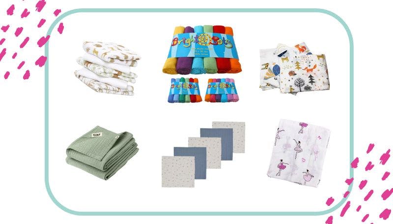 13 Best baby muslin cloths for everyday use 2024