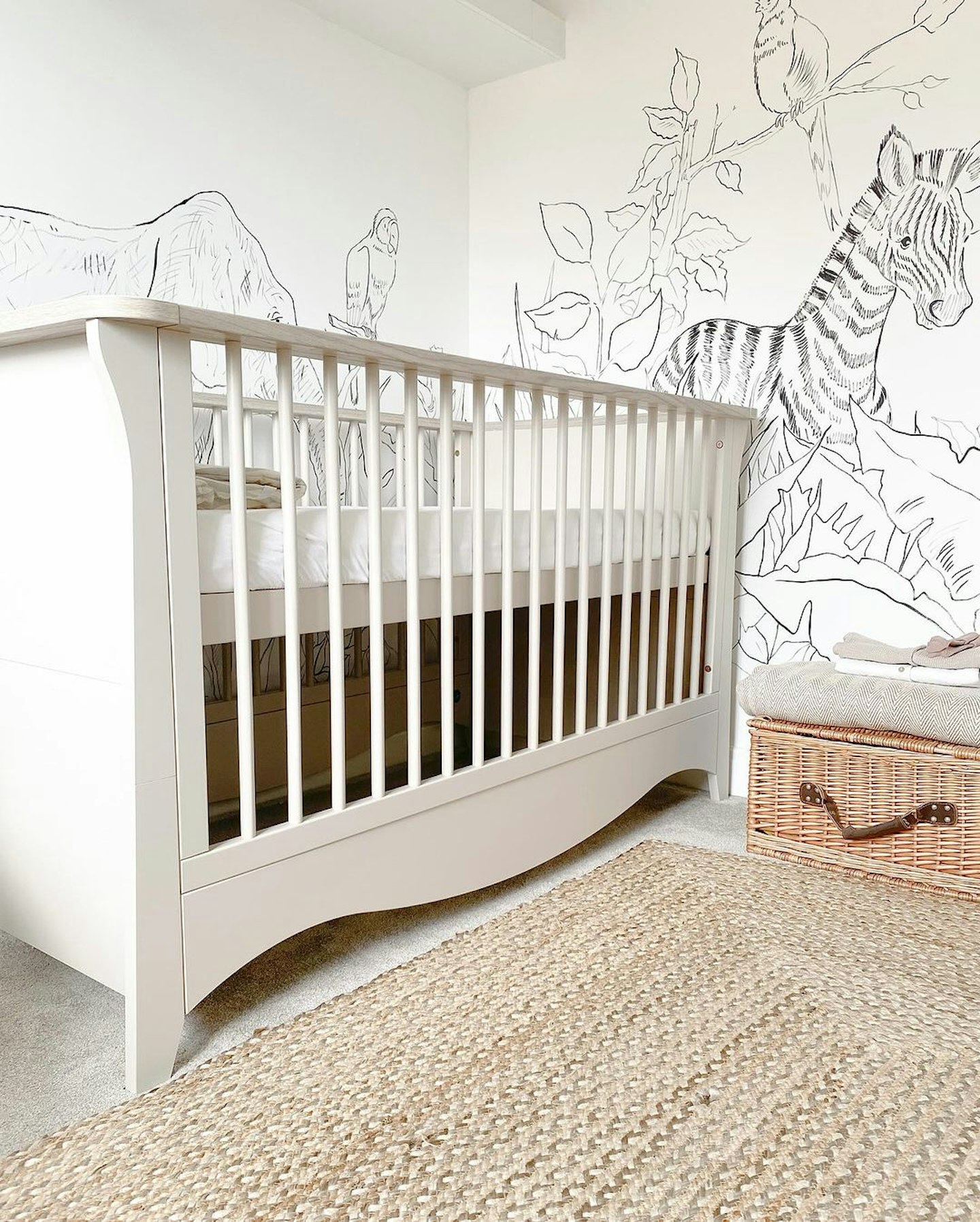 CuddleCo Clara Cot Bed being tested