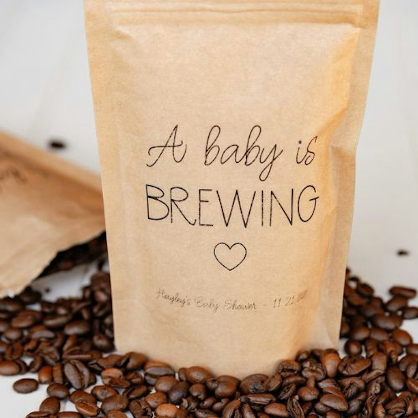 A Baby Is Brewing Baby Shower Favor Bag