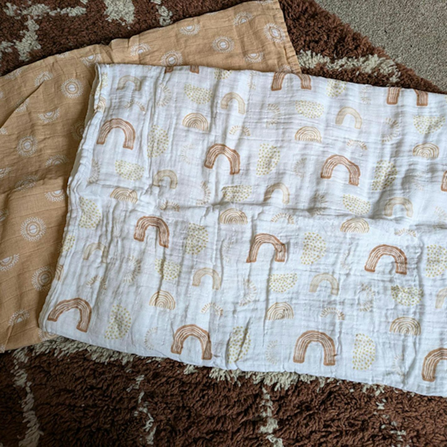 Aden and anais swaddle blankets x2