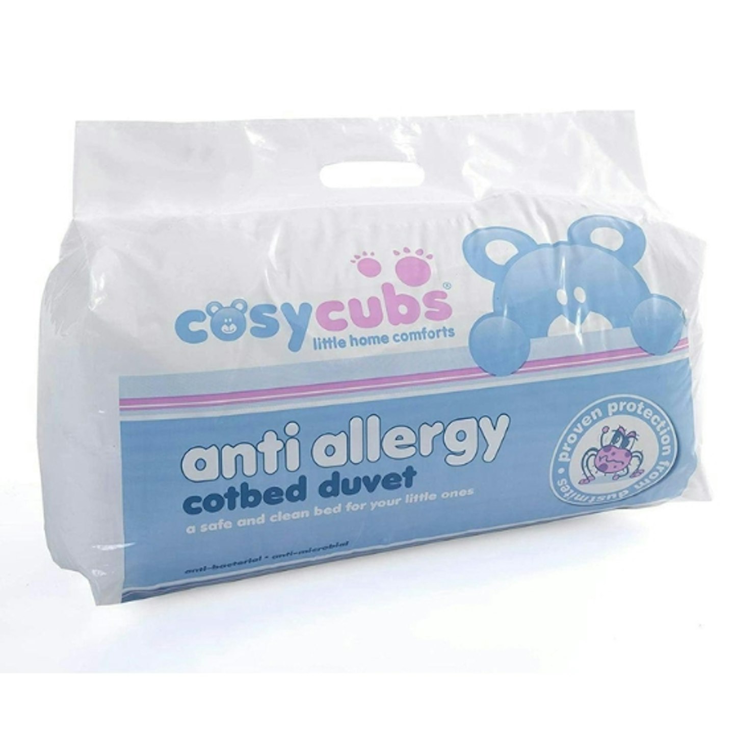 Extra Warm Cosy Cubs Anti Allergy Cot Bed Duvet