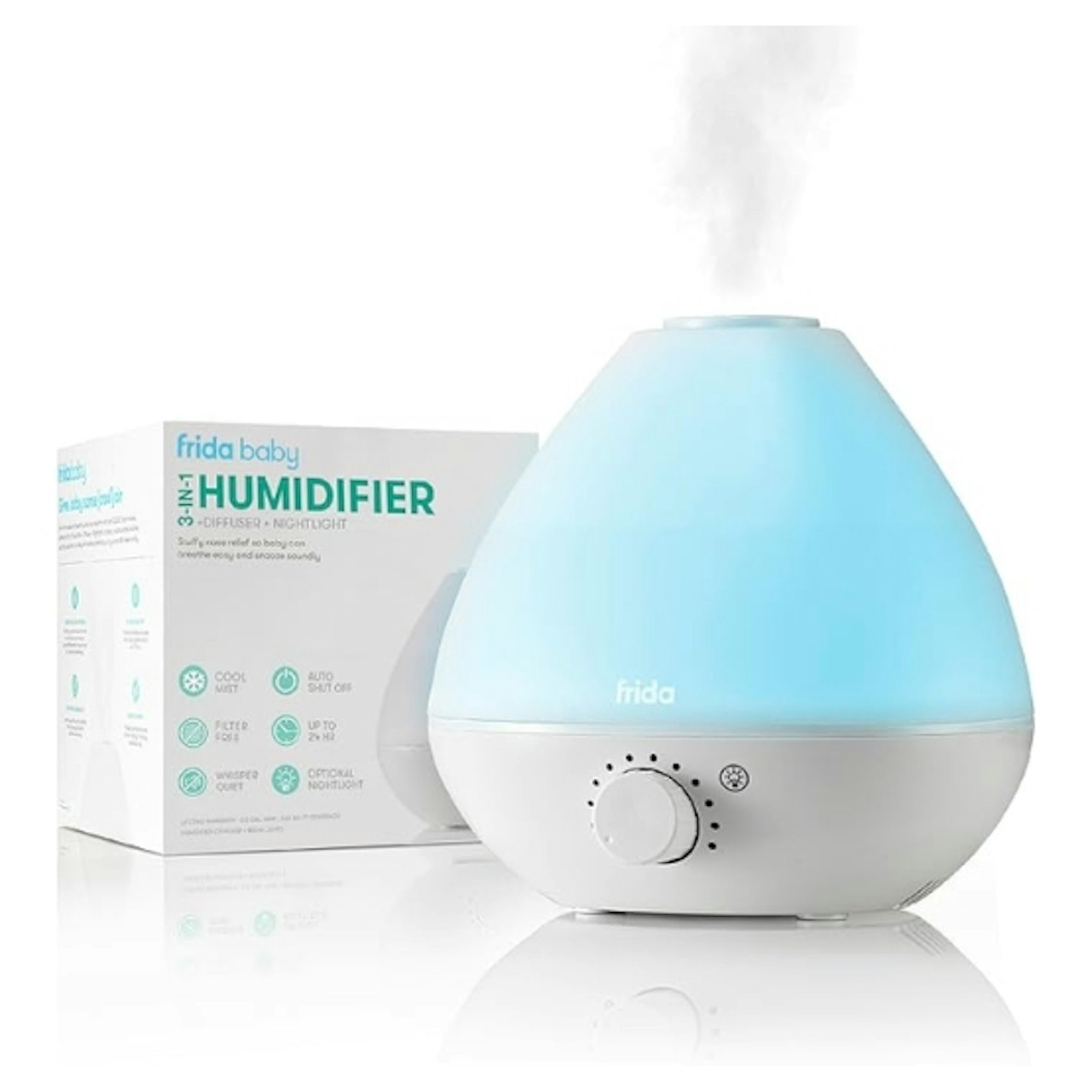 Fridababy 3-in-1 Humidifier, Diffuser and Nightlight