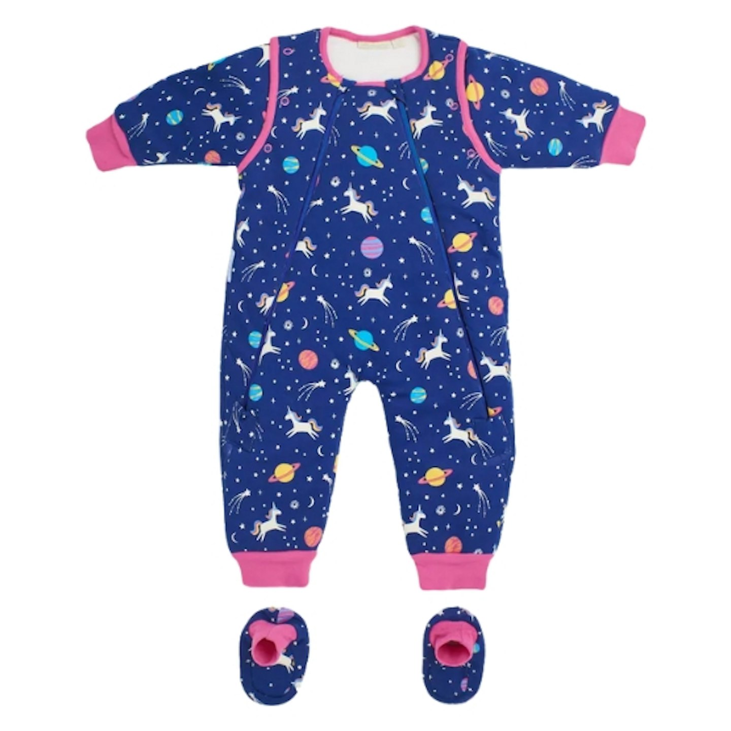Glow-in-the-Dark Print 2.5 Tog Sleep Snuggler in Unicorn