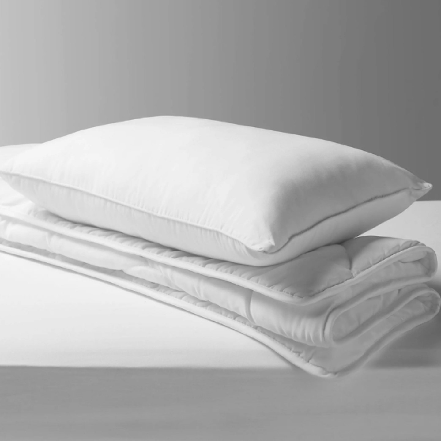 John Lewis ANYDAY Easycare Toddler Duvet and Pillow Set, 4 Tog