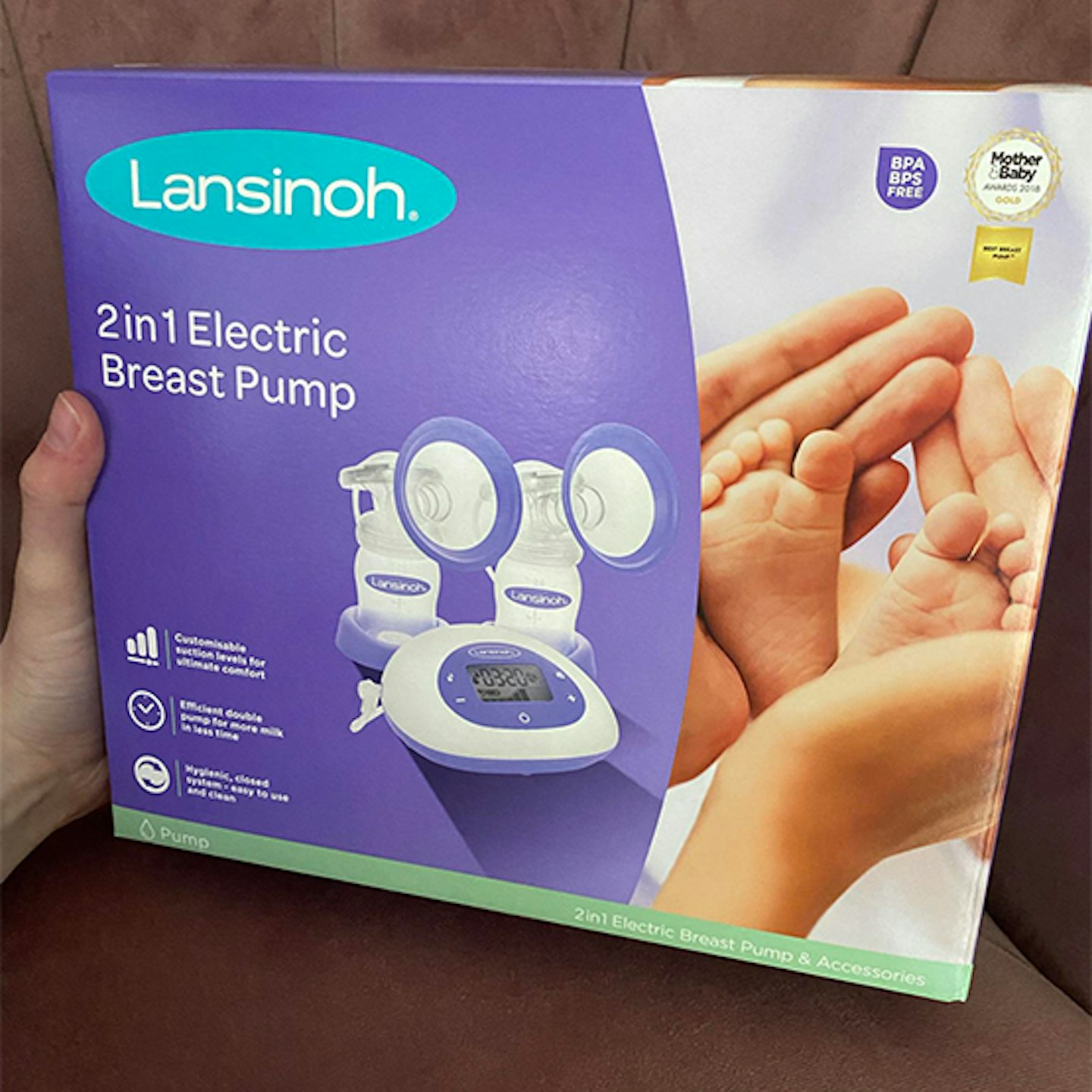 Lansinoh 2 in 1 Electric Breast Pump