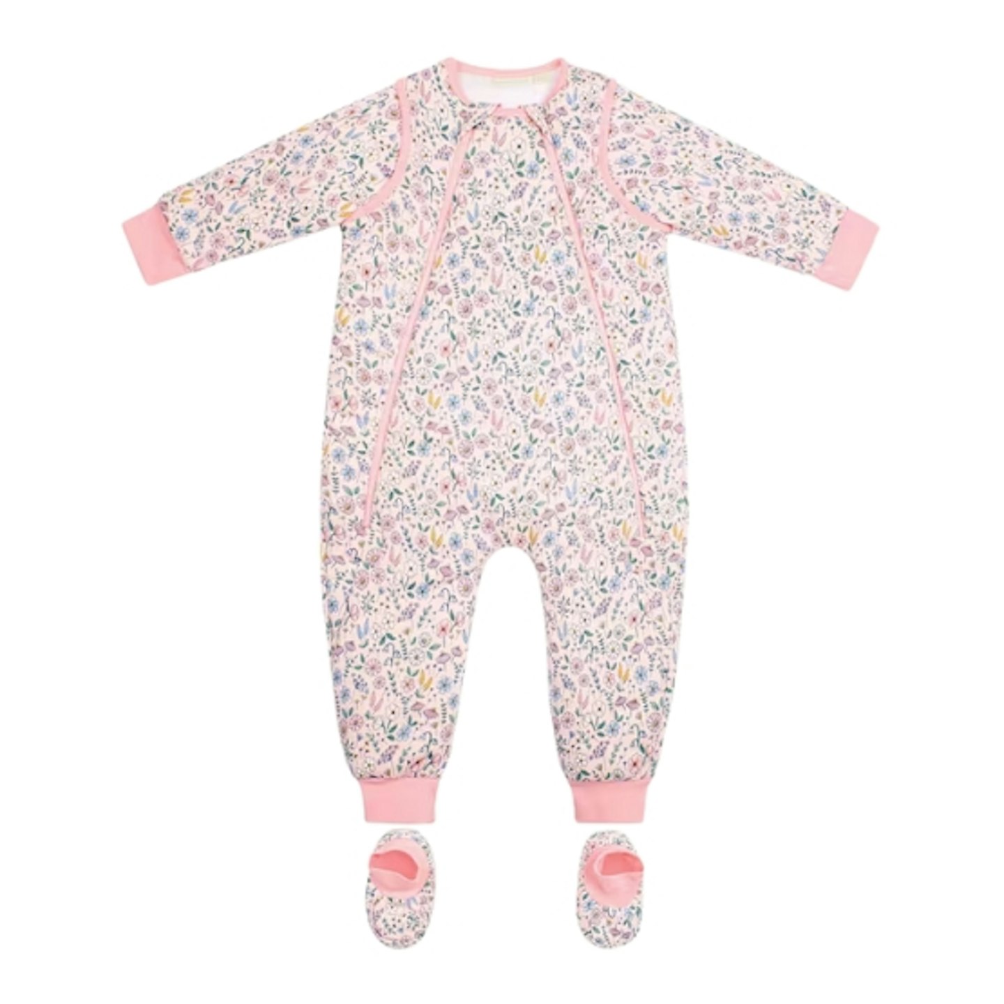 Pink Meadow 2.5 Tog Sleep Snuggler