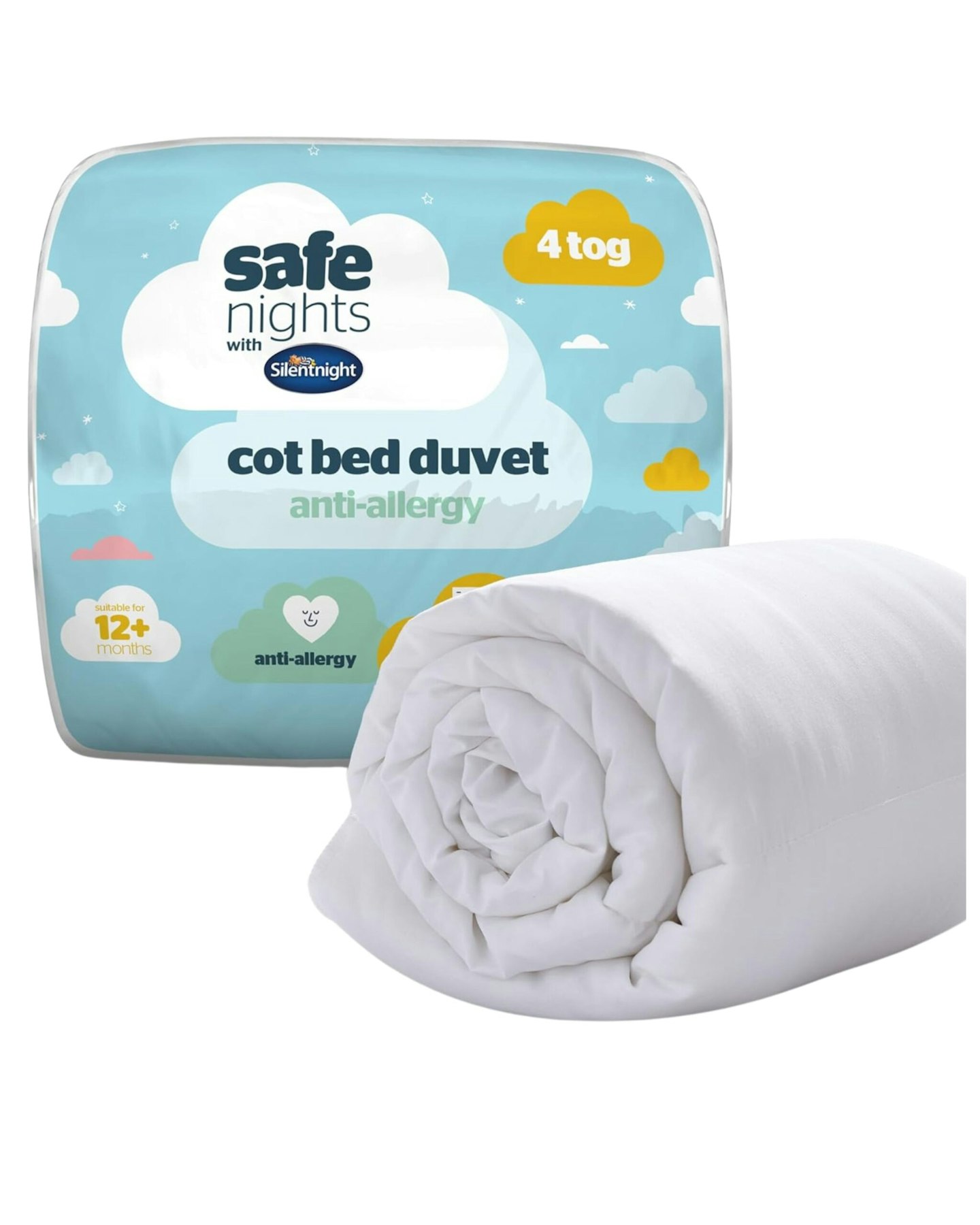 Silentnight Safe Nights Anti Allergy Cot Bed Duvet