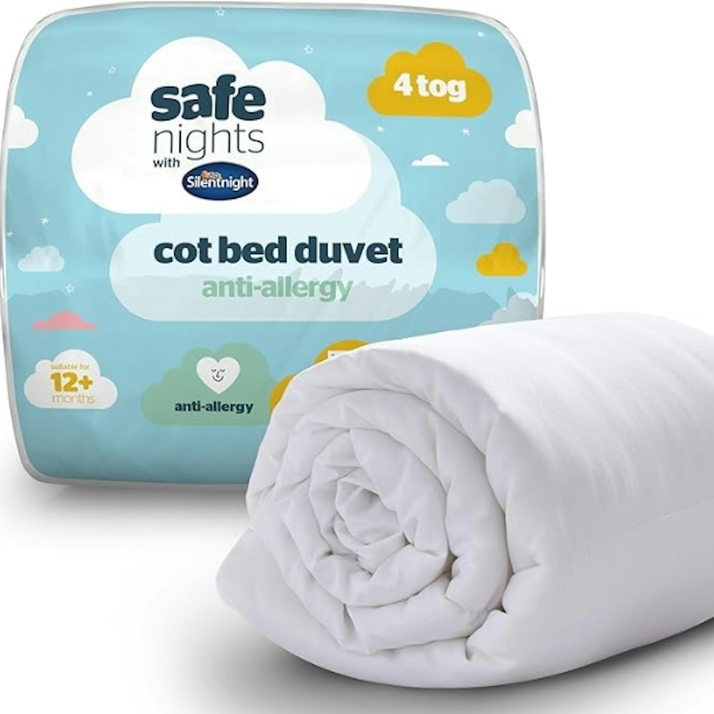 Silentnight Safe Nights Anti Allergy Cot Bed Duvet