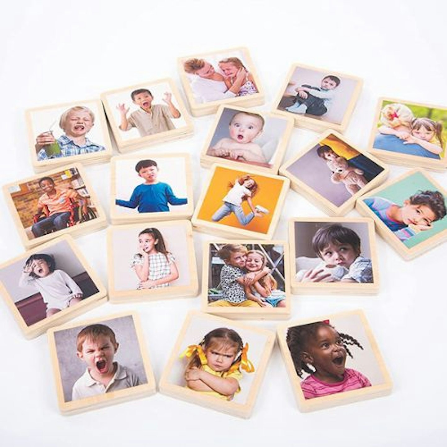 TickiT 73494 My Emotions Wooden Tiles set