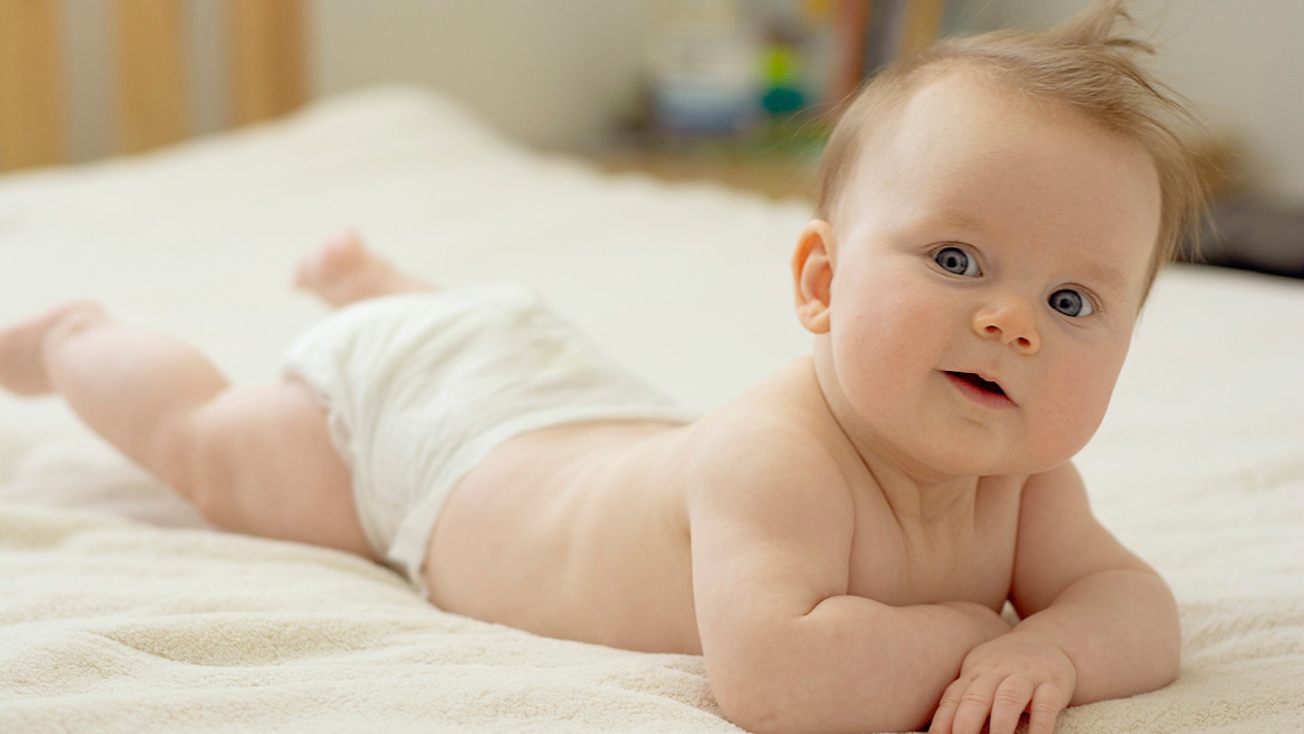 Tummy time baby