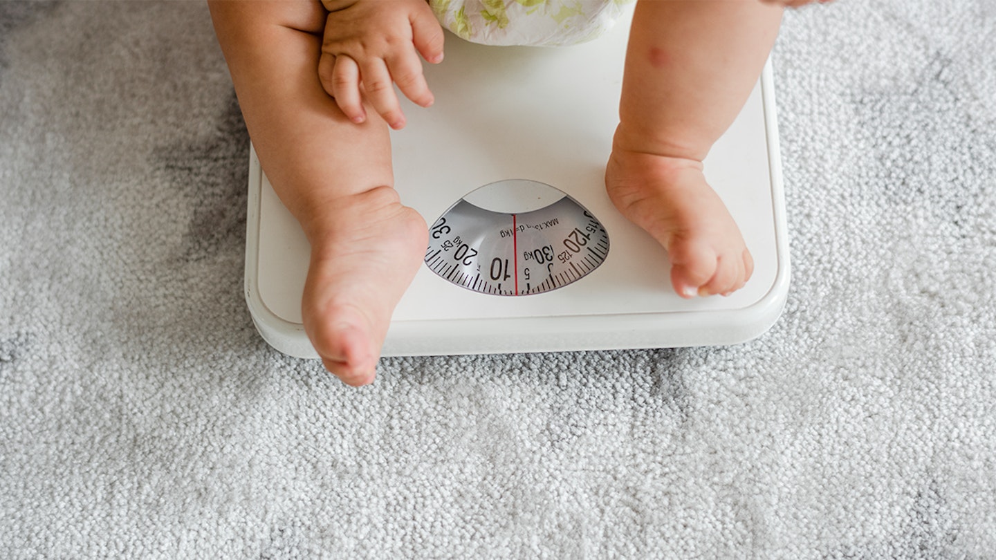 baby weight chart UK