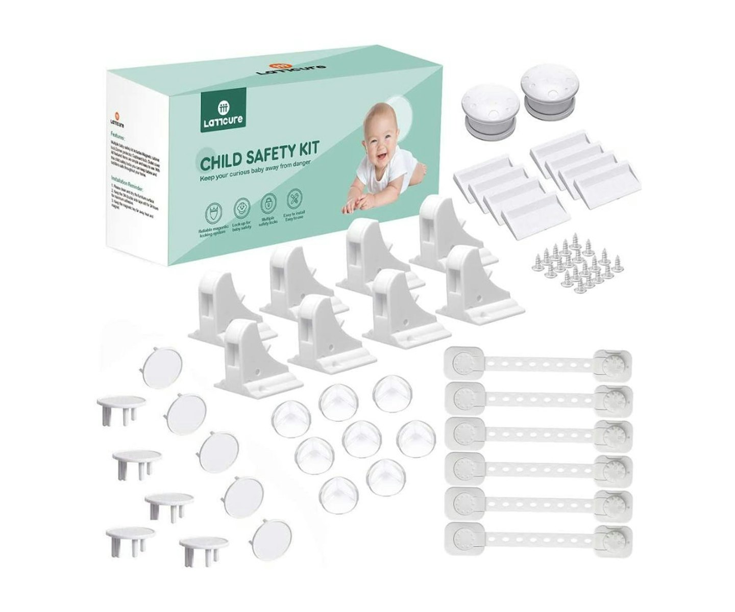 Corner Protector for Kids, Baby Proof, Table and Furniture Corner Protectors  for Baby Safety, 36-Pack, Clear 