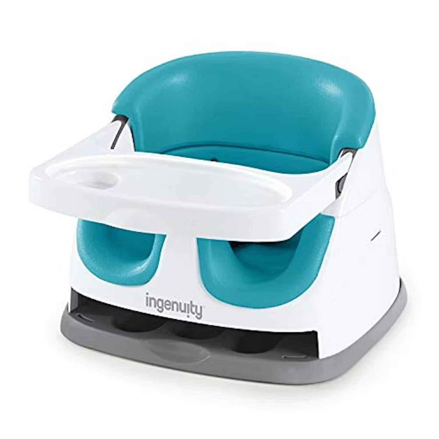 Ingenuity blue and hite Baby Base 2-in-1 Seat