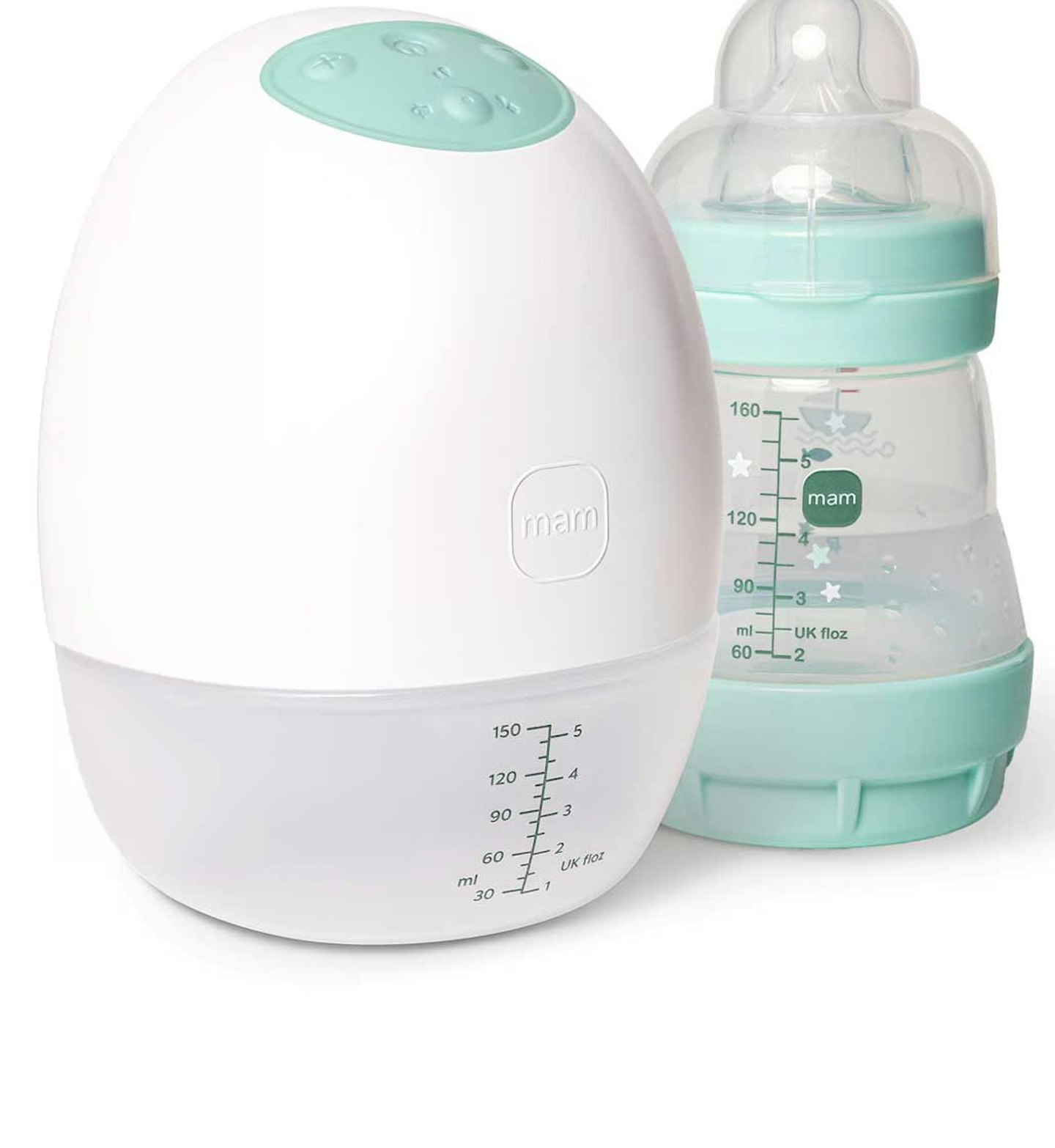 MAM Move Wearable Breast Pump on white background