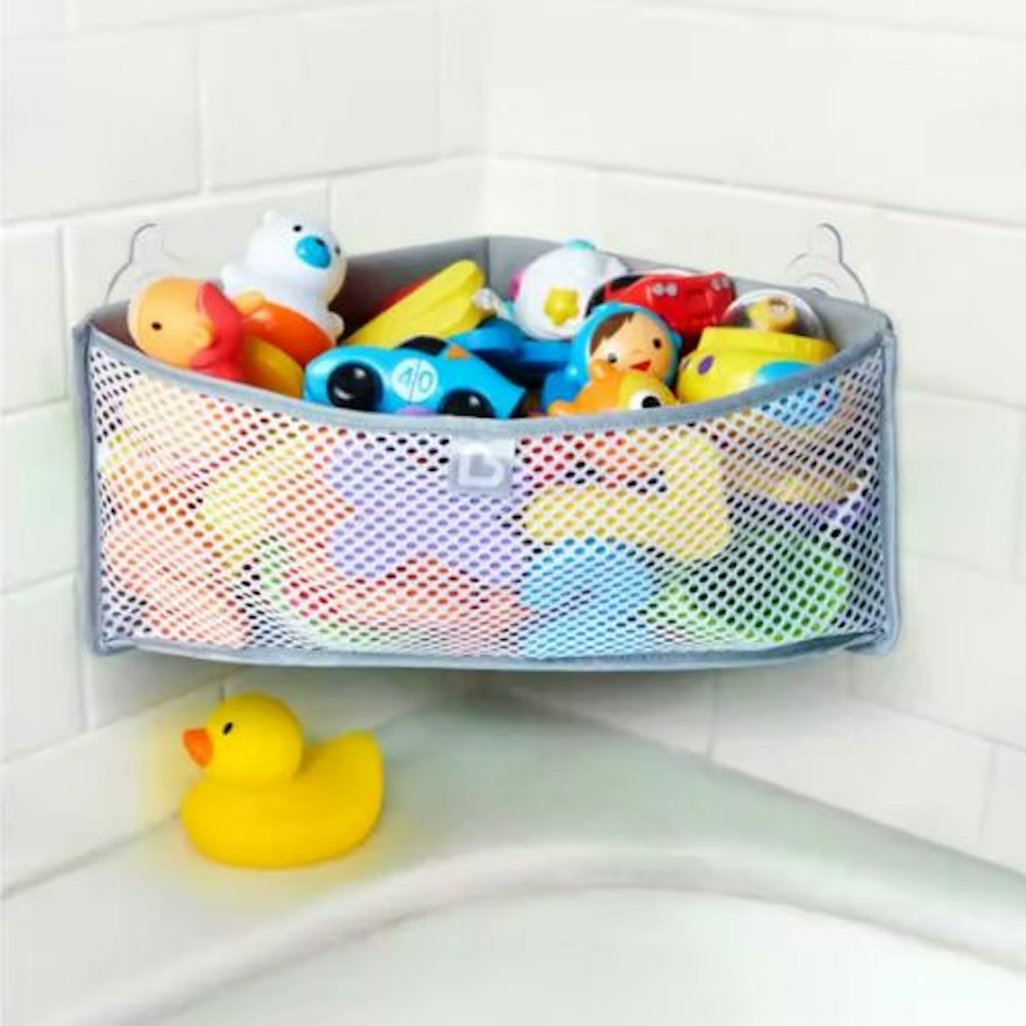 Tub Cubby Kids Bath Toy Organizer Keep Toys Dry Shower Storage Caddy Large  14x20 