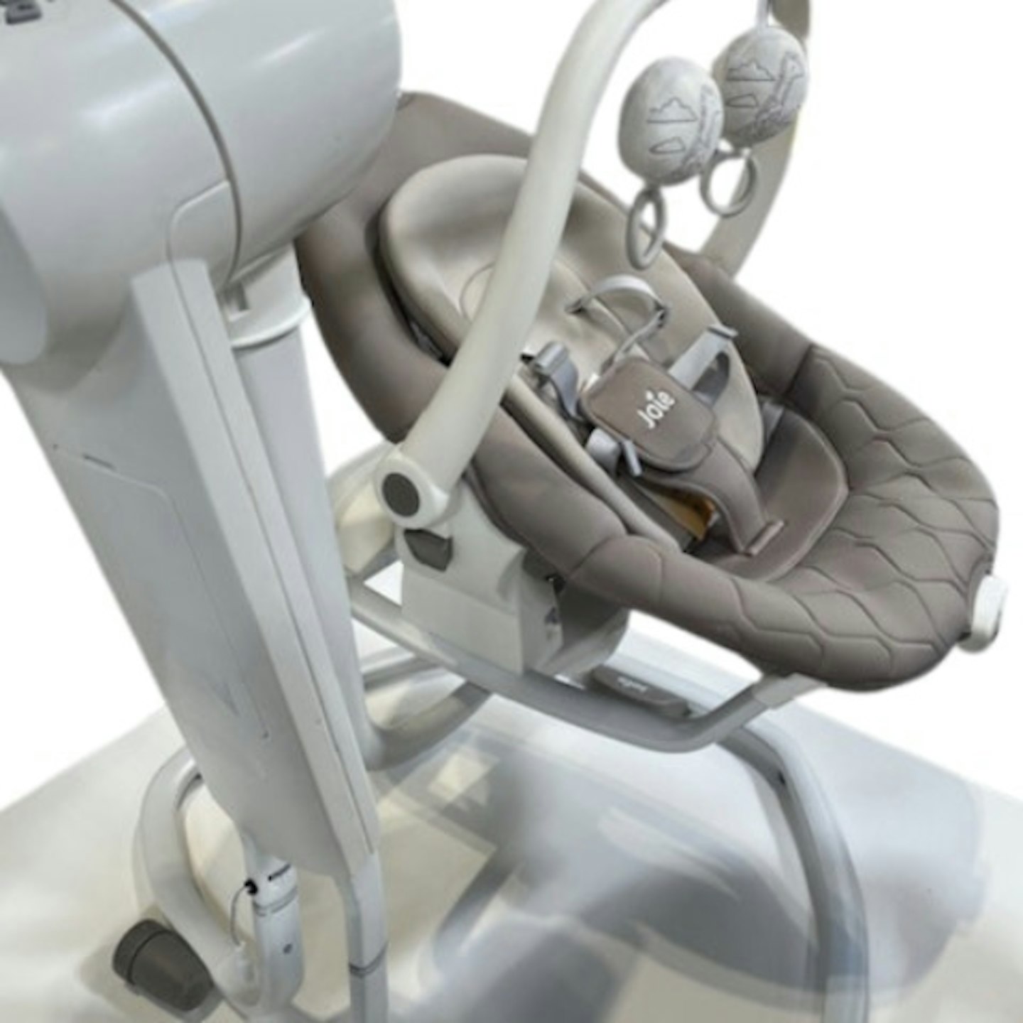 Light grey baby rocker