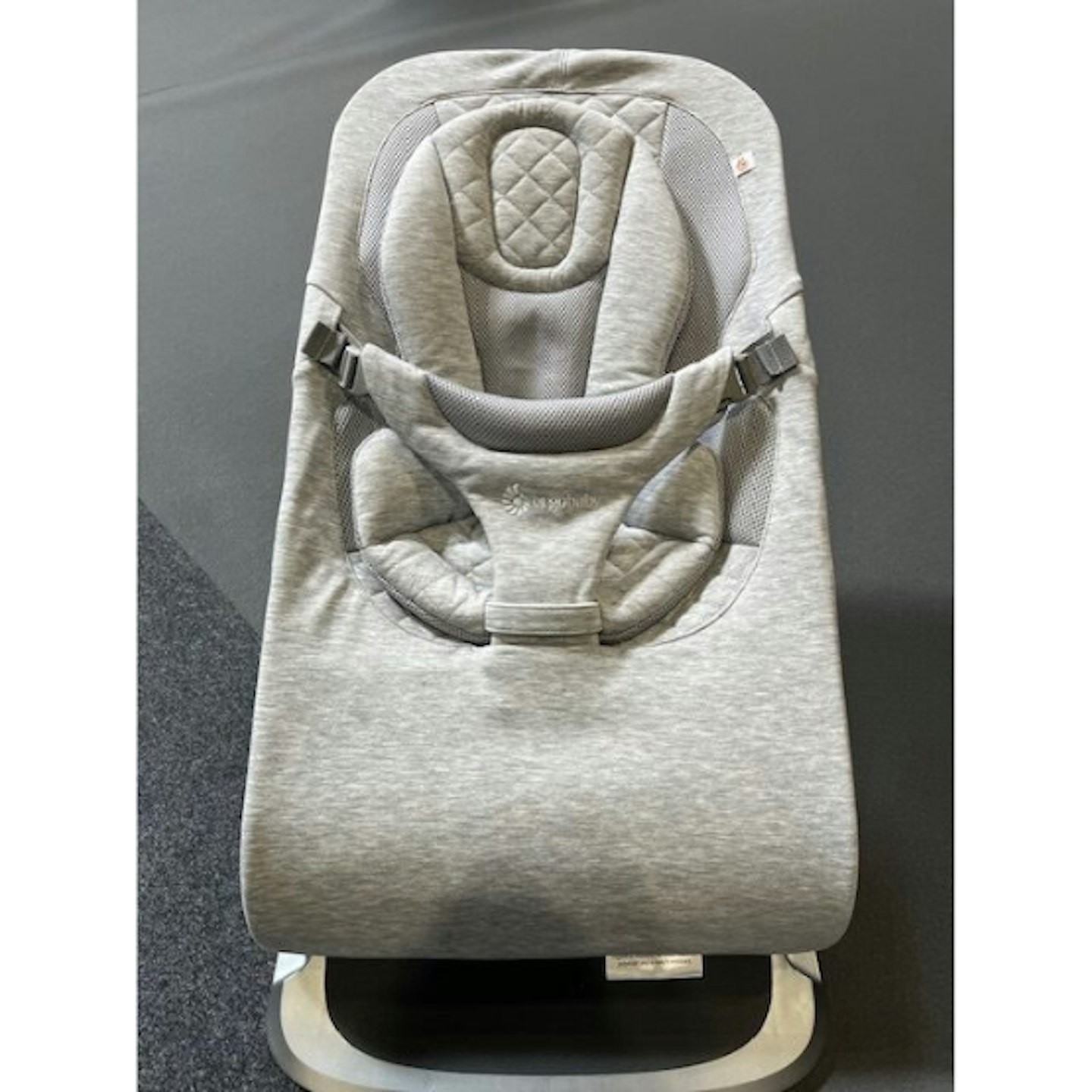 Light grey baby bouncer