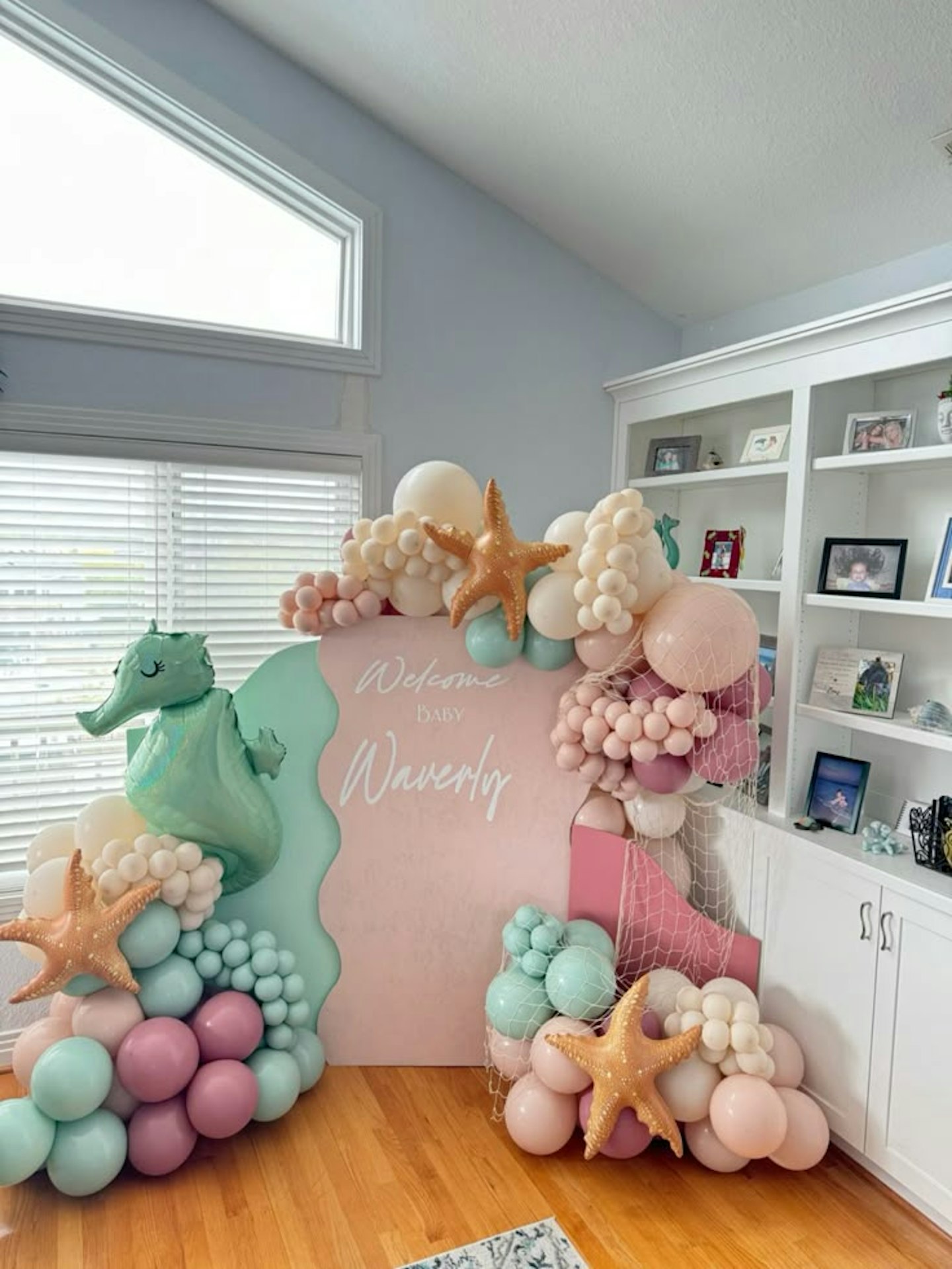 Beach theme baby shower