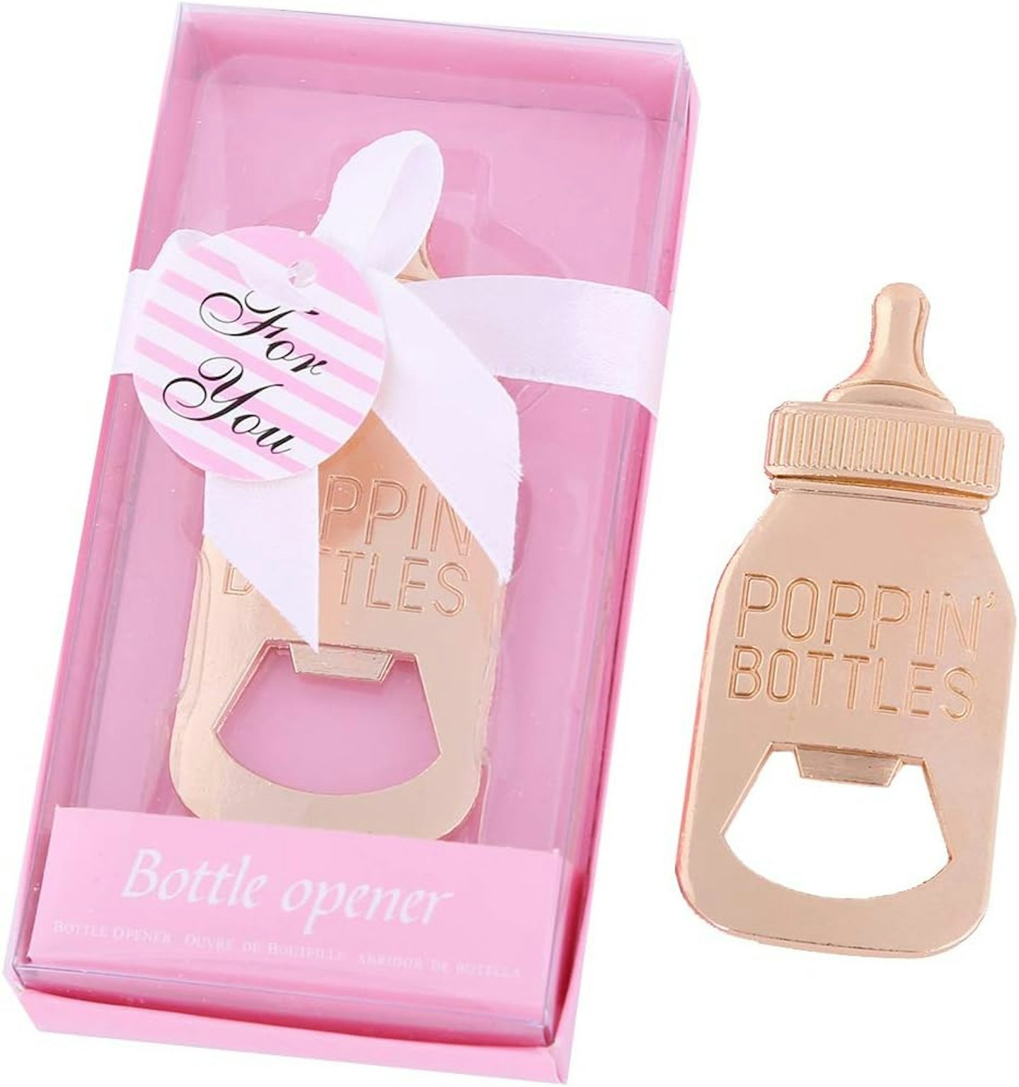 yuokwer 24pcs Bottle Opener Baby Shower Favor for Guest