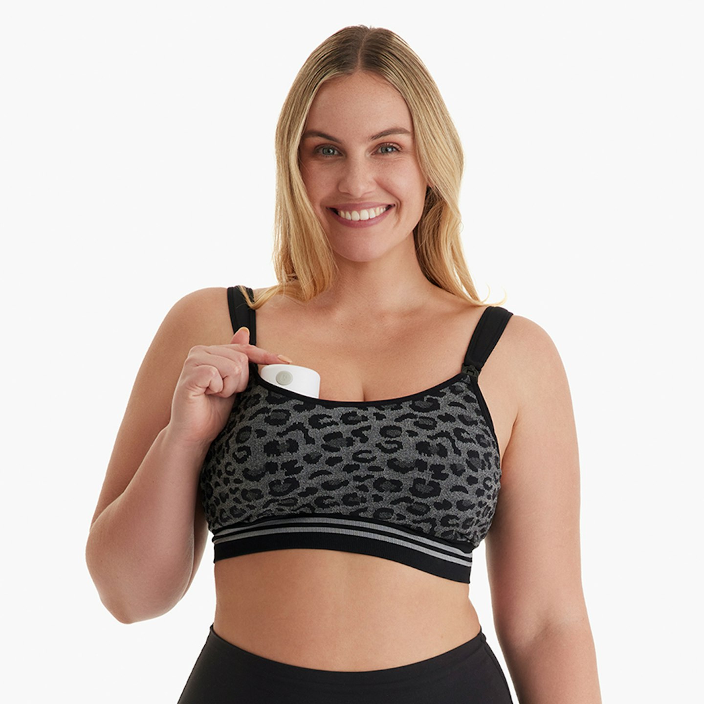 DEX - 4-in-1 Hands Free Seamless Stretch Fabric Pumping Bra