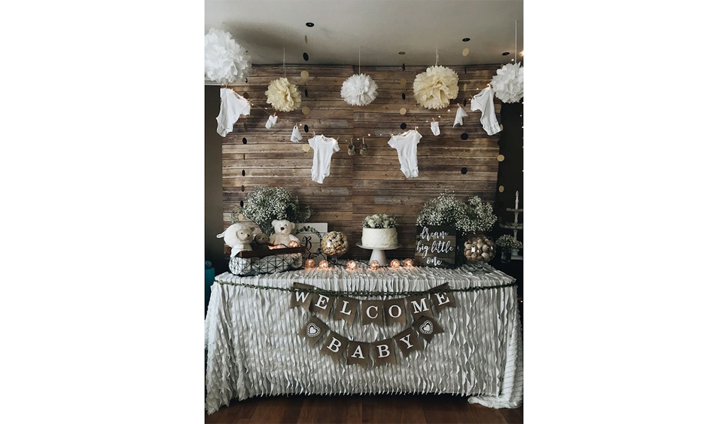 Winter baby shower