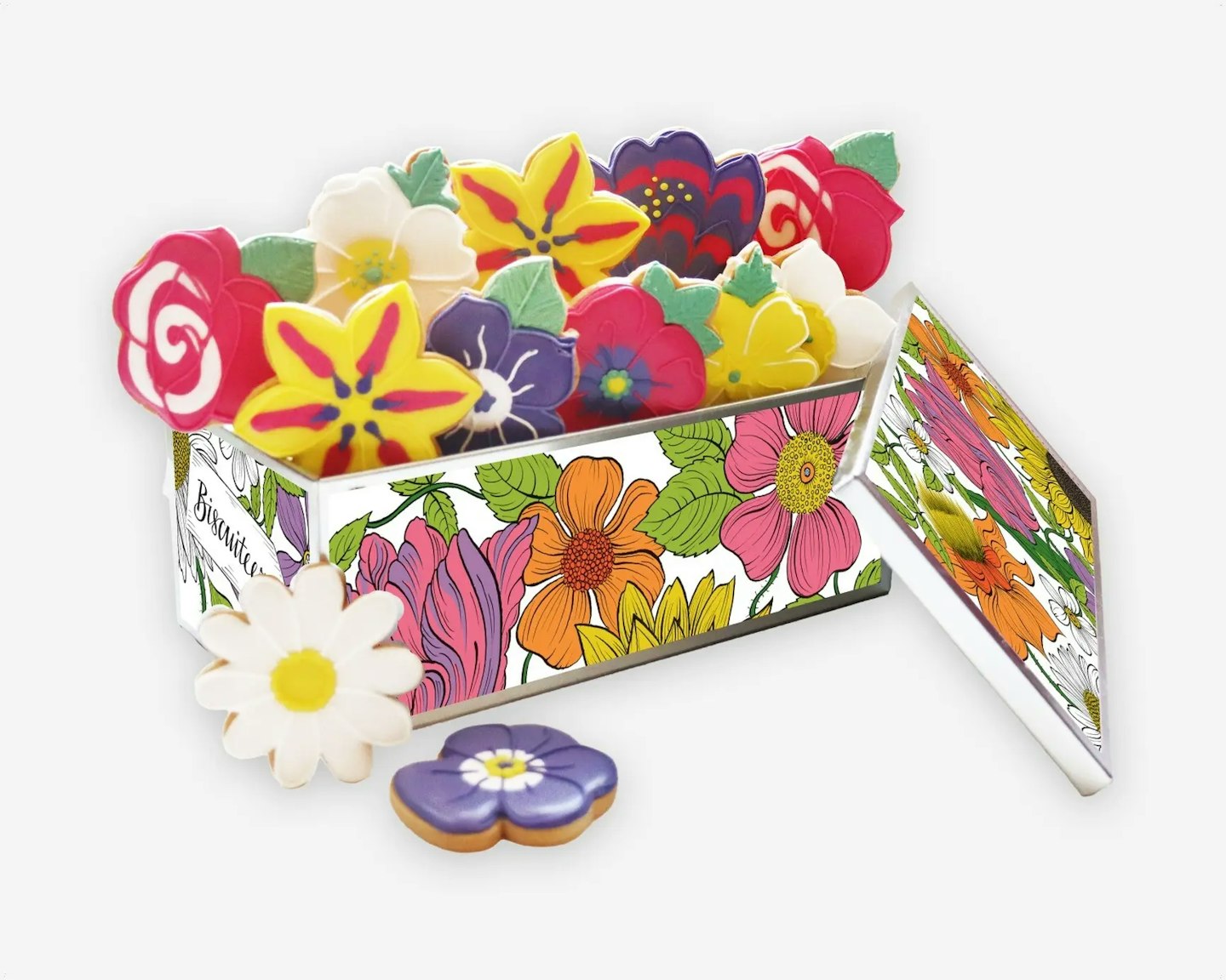 Biscuit Tin
Bouquet from biscuiteers
