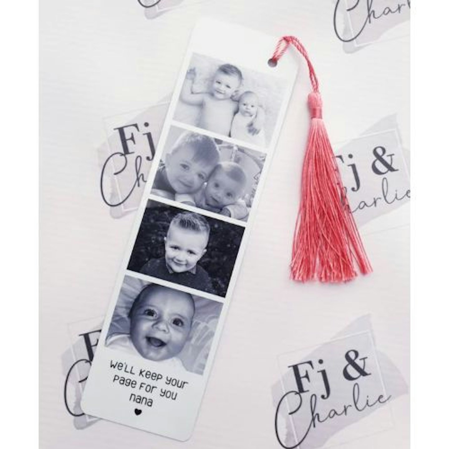 Best Mothers Day gifts for Nanny Personalised Metal Bookmark
