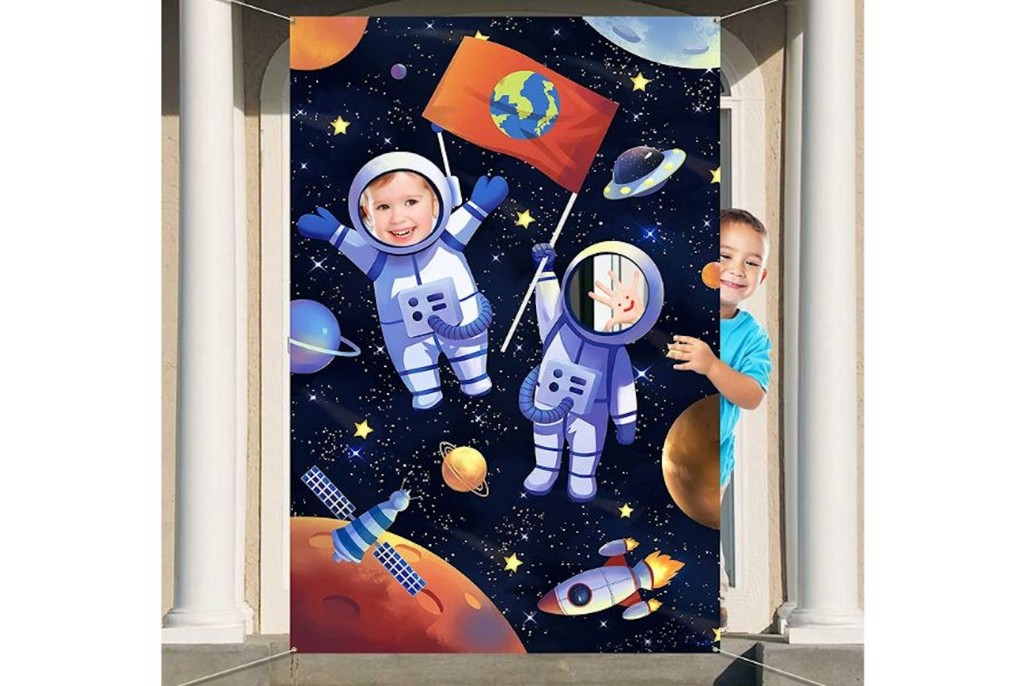 Space party ideas - DPKOW Outer Space Birthday Party Photo Prop