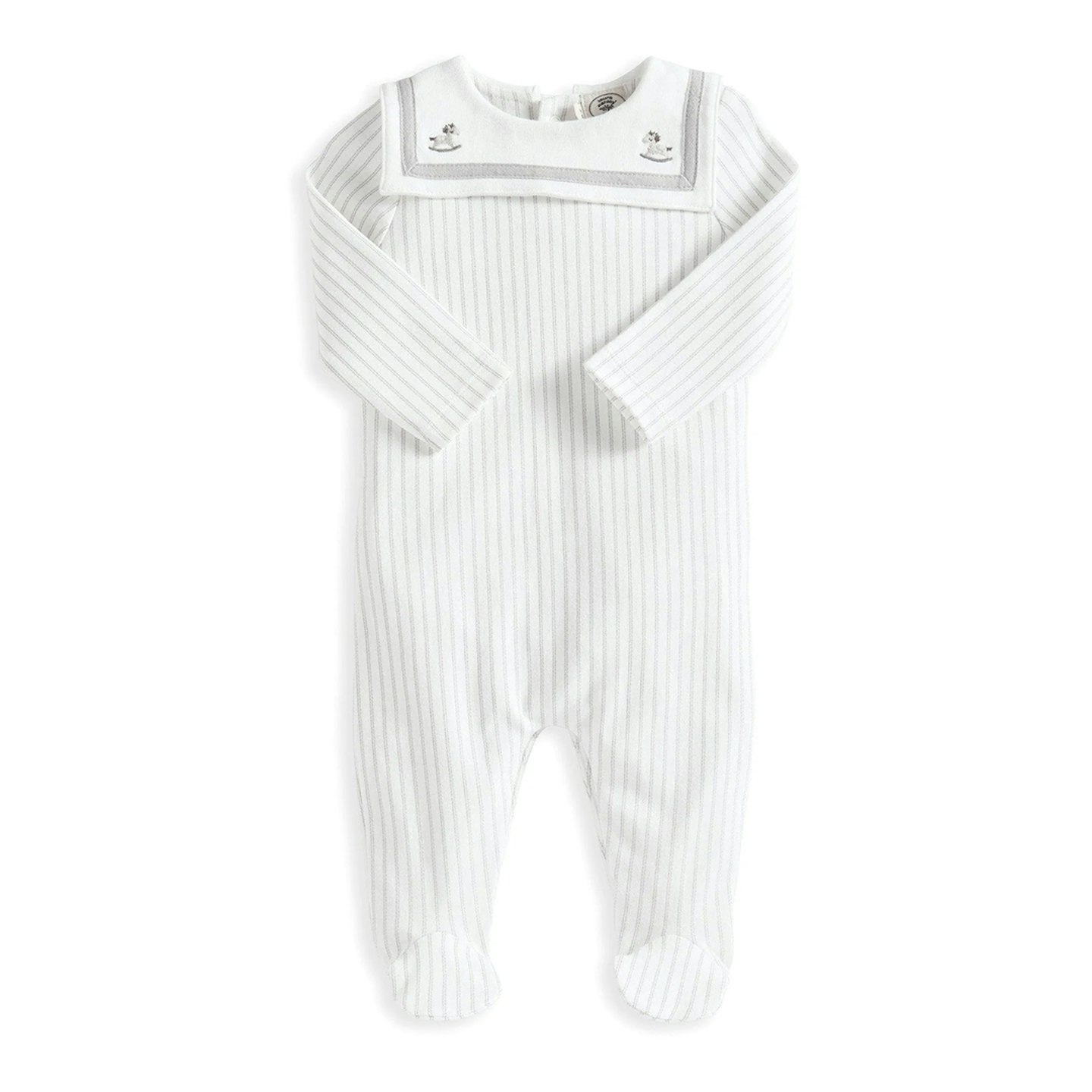 Laura Ashley Sailor Collar Sleepsuit