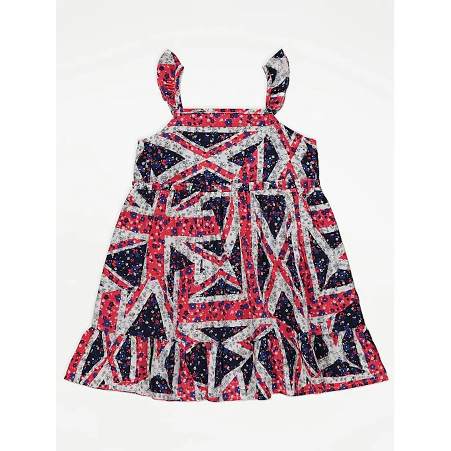 Matching Floral Coronation Flag Dress