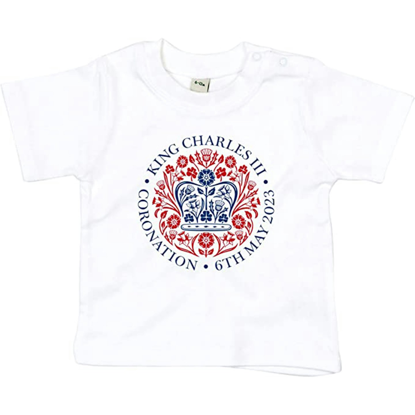 Kids King Charles III Coronation Emblem T-Shirt