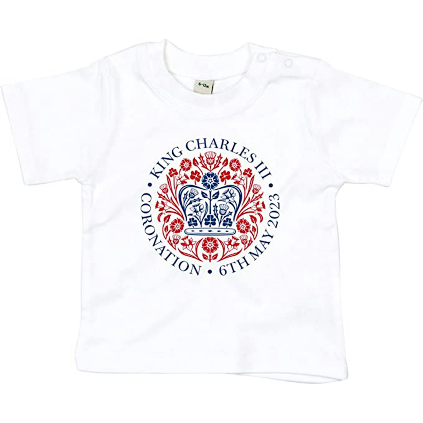 Kids King Charles III Coronation Emblem T-Shirt