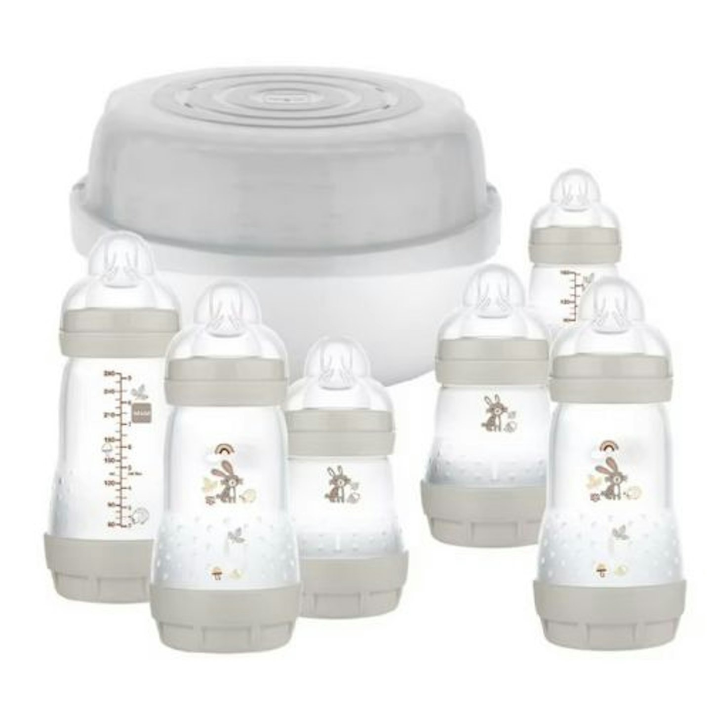 Best baby sterilisers MAM Easy Start Microwave Bottle Steriliser Set 
