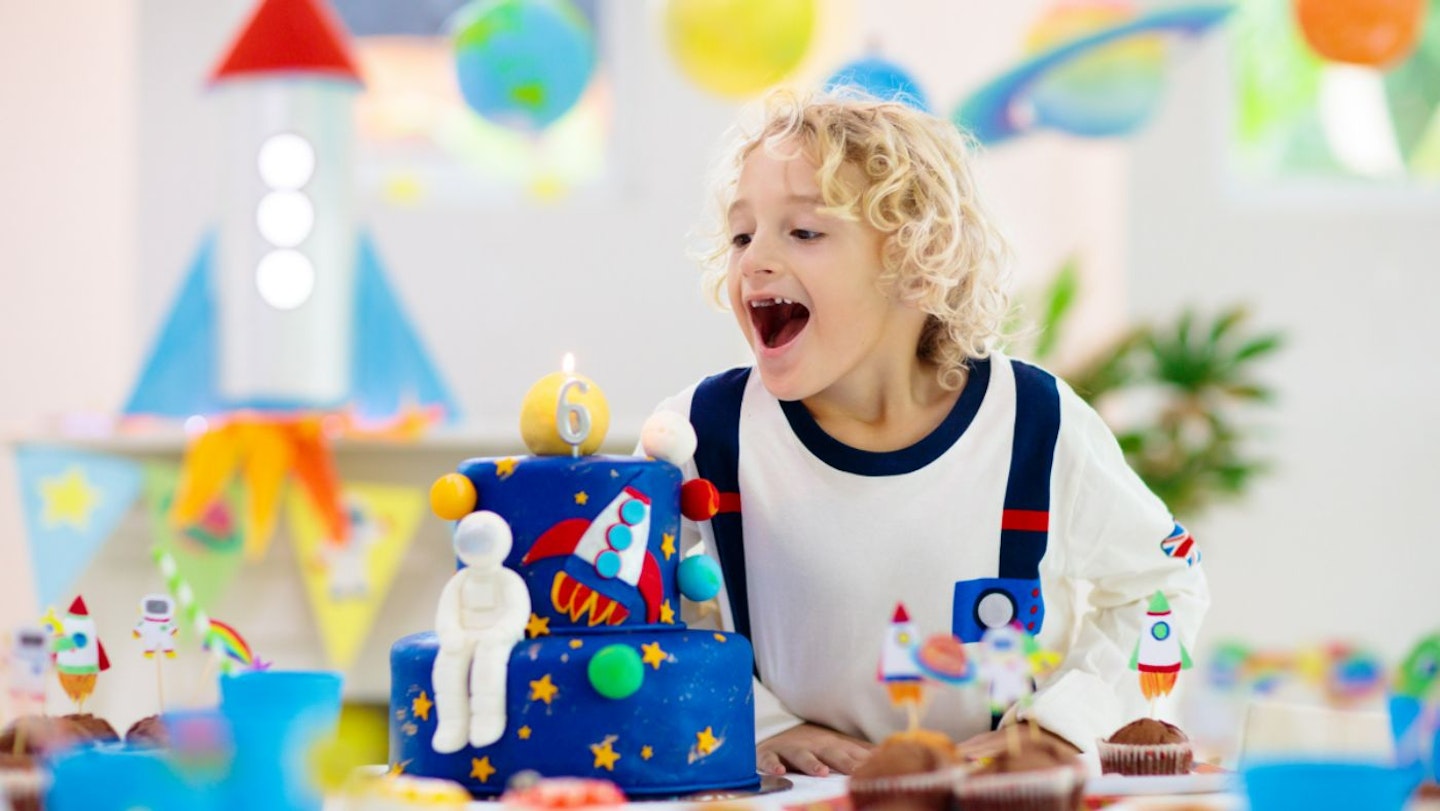 space birthday party ideas