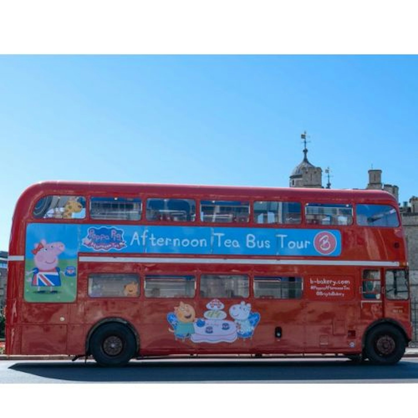 Peppa Pig London bus tour
