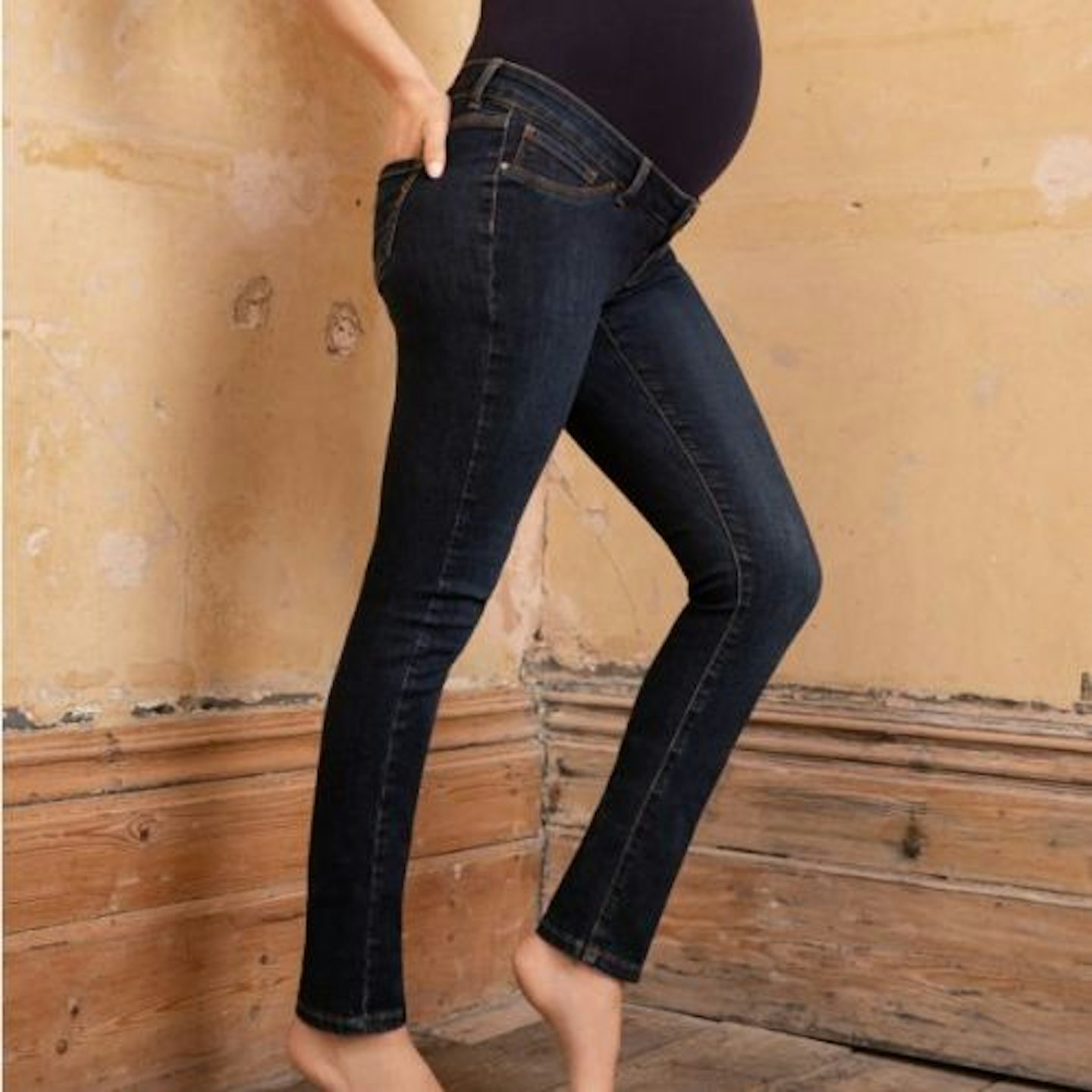 Mlamy skinny light blue jeggings v. skinny fit maternity jeans