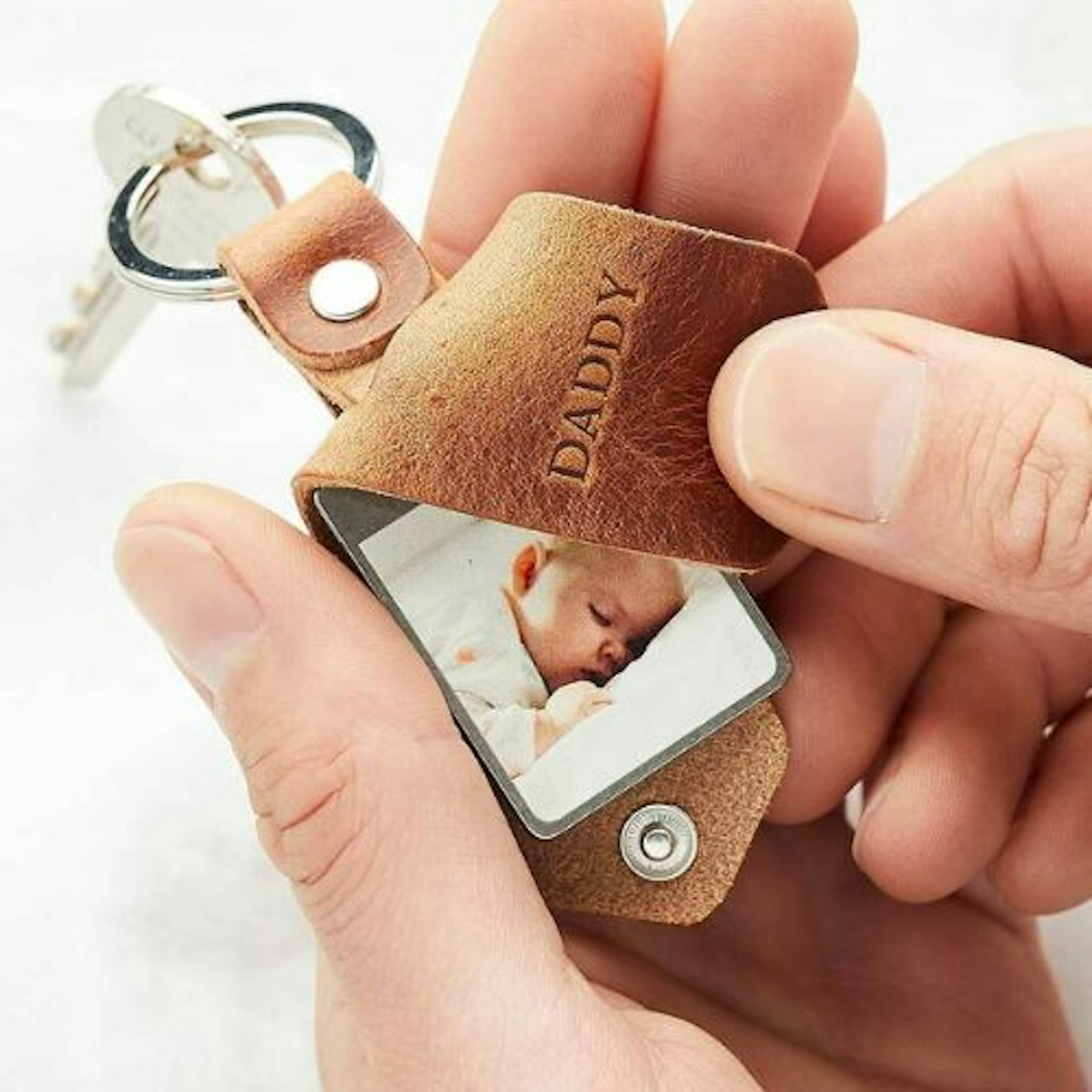 best-gifts-for-new-dads-photo-keyring