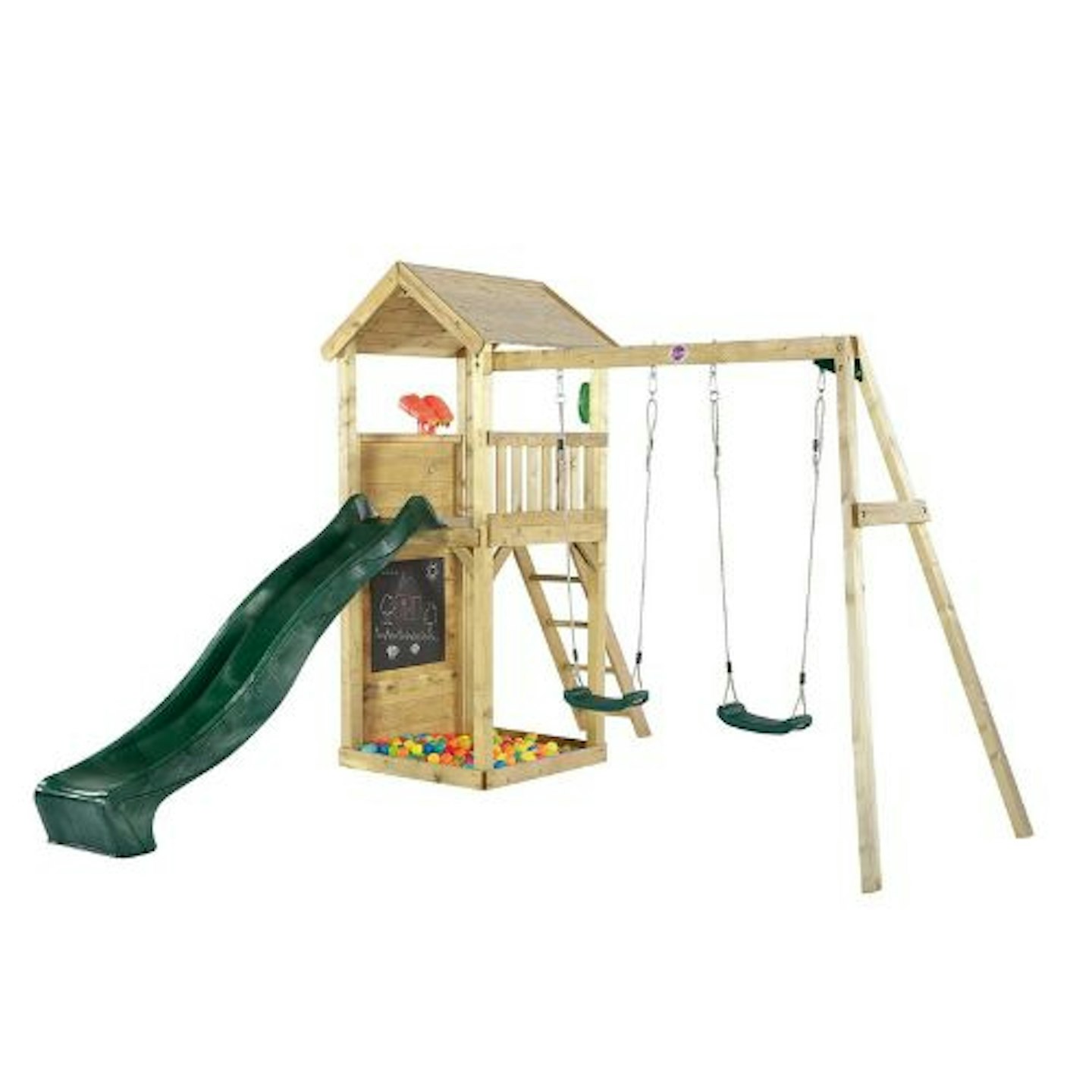 best-wooden-swing-sets-look-out-tower