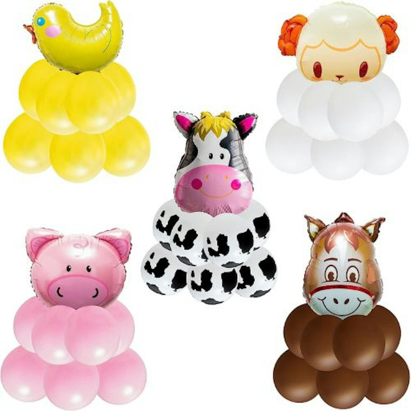 best farm party ideas 54pc birthday balloons