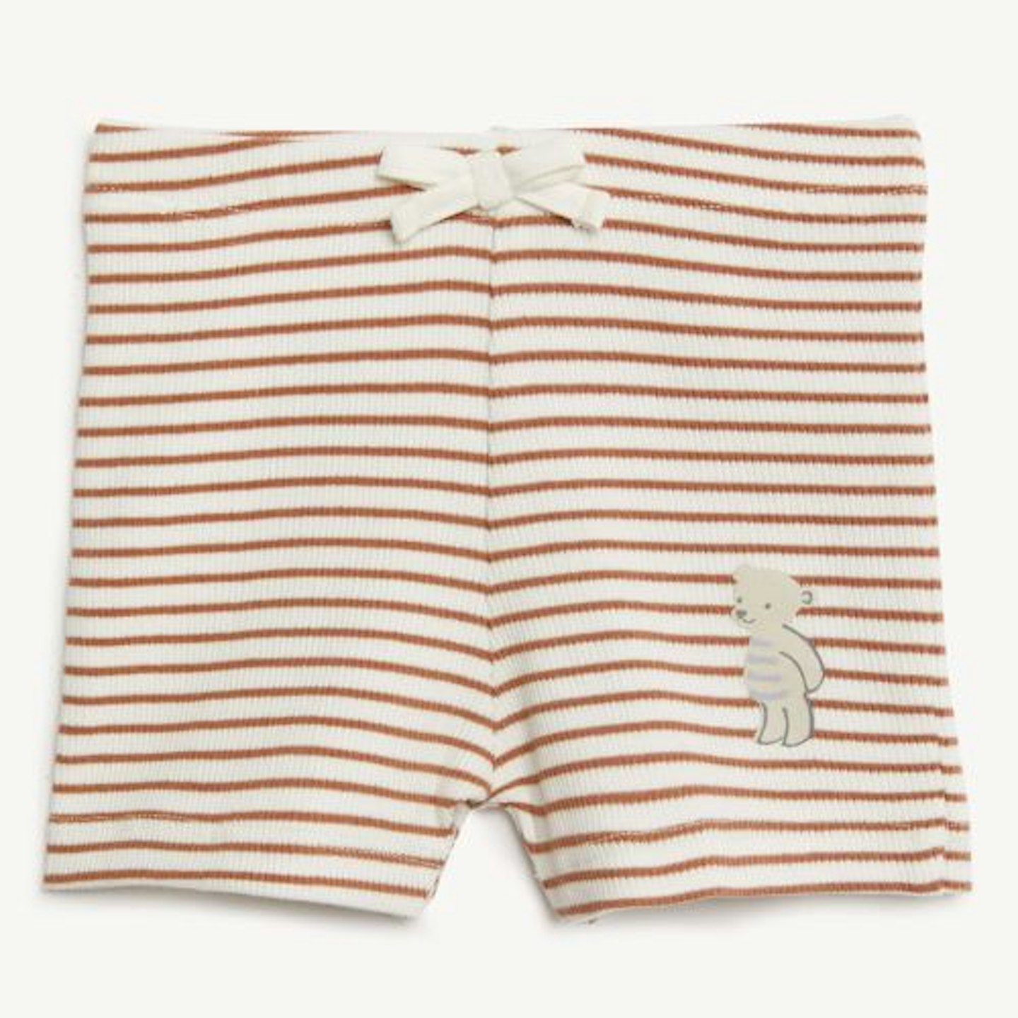 Marks And Spencer's Cotton Rich Striped Bear Shorts